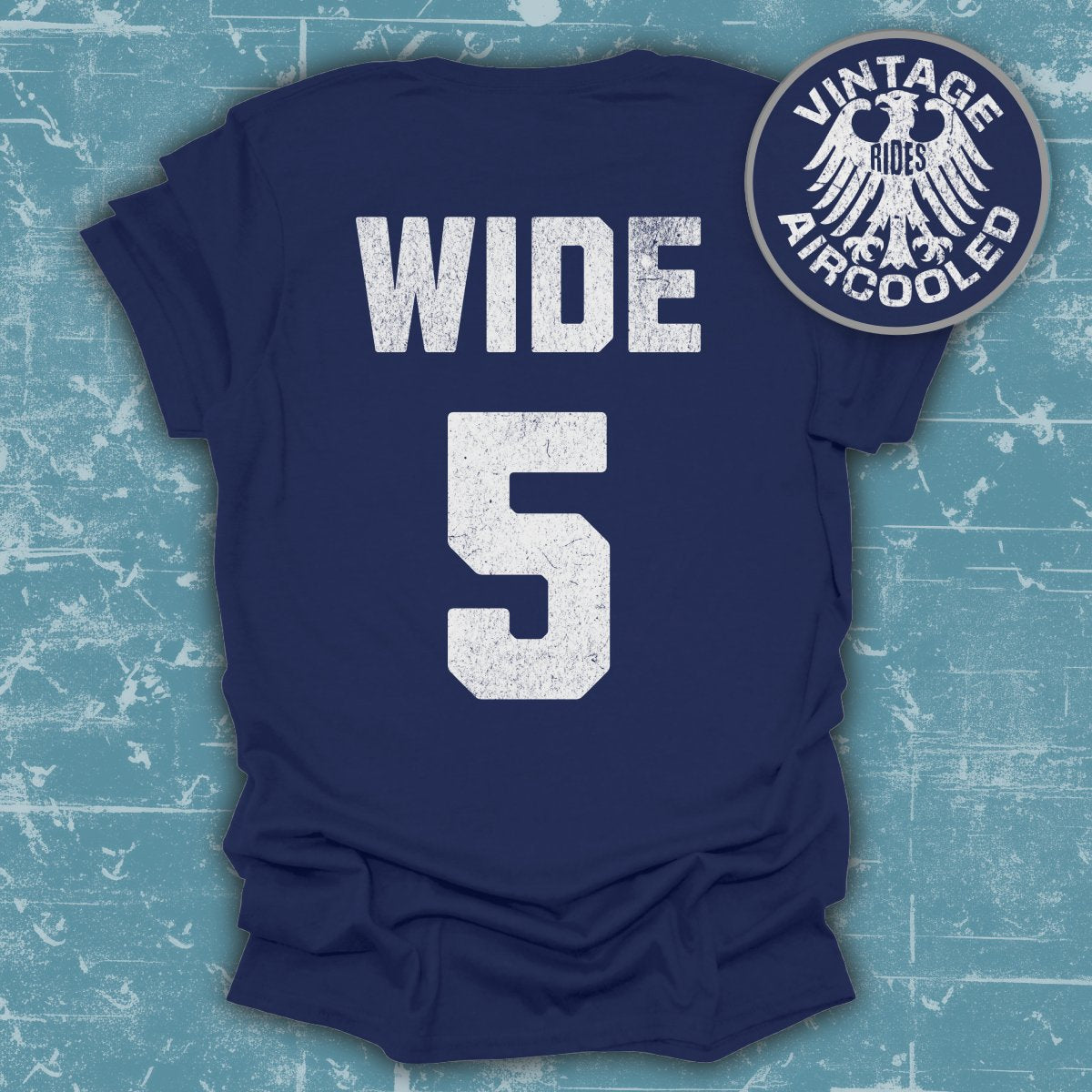 Wide 5 Vintage Rides Aircooled Graphic Tee product