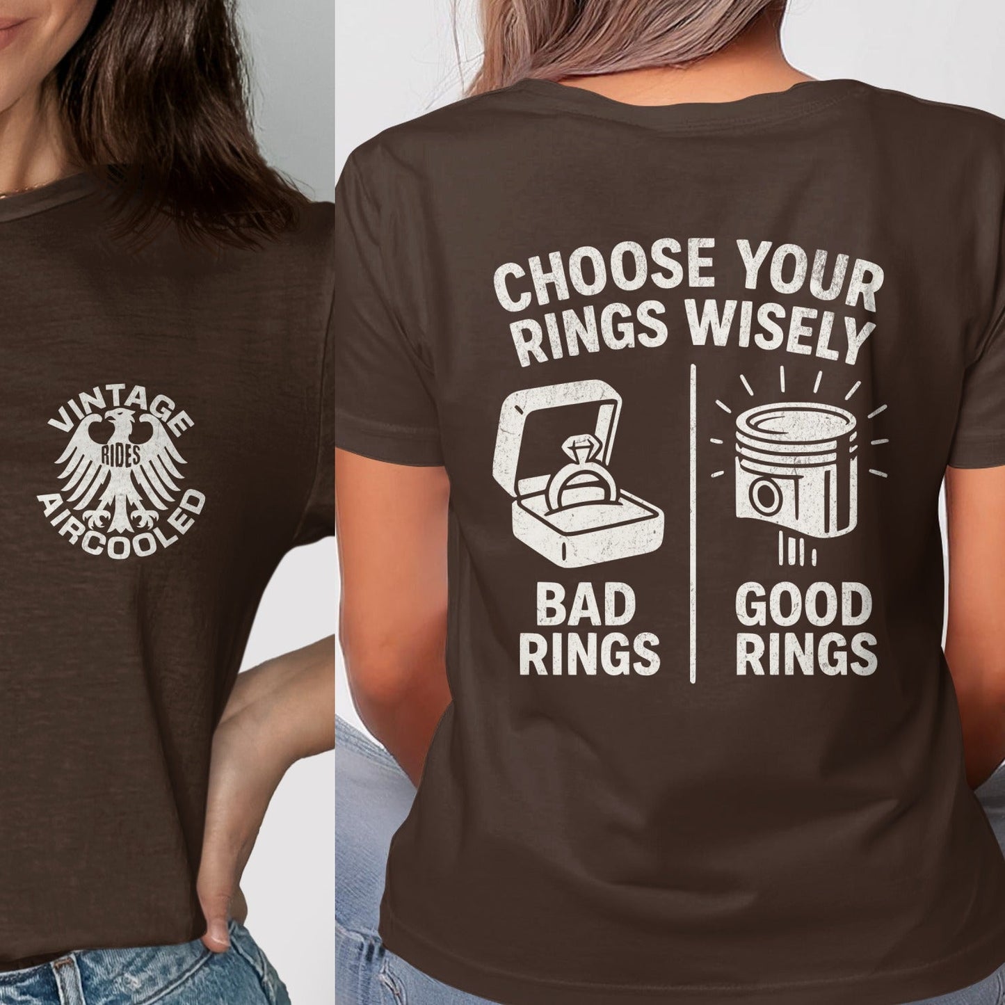 Choose Your Rings Wisely Vintage Auto Enthusiast Product