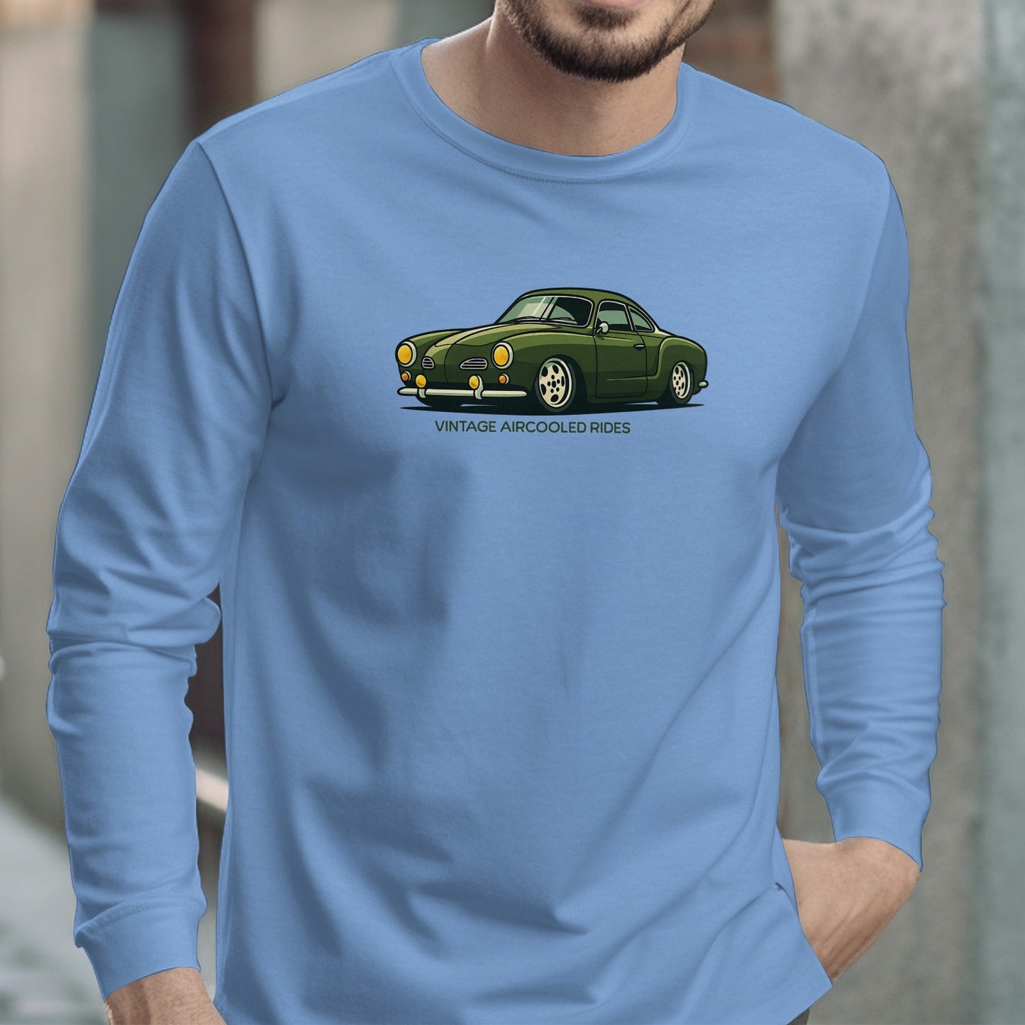 Vintage Aircooled Rides Design Printed Apparel Product
