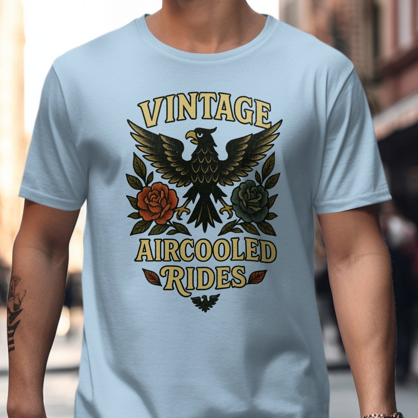 Vintage Aircooled Rides Graphic T-shirt product