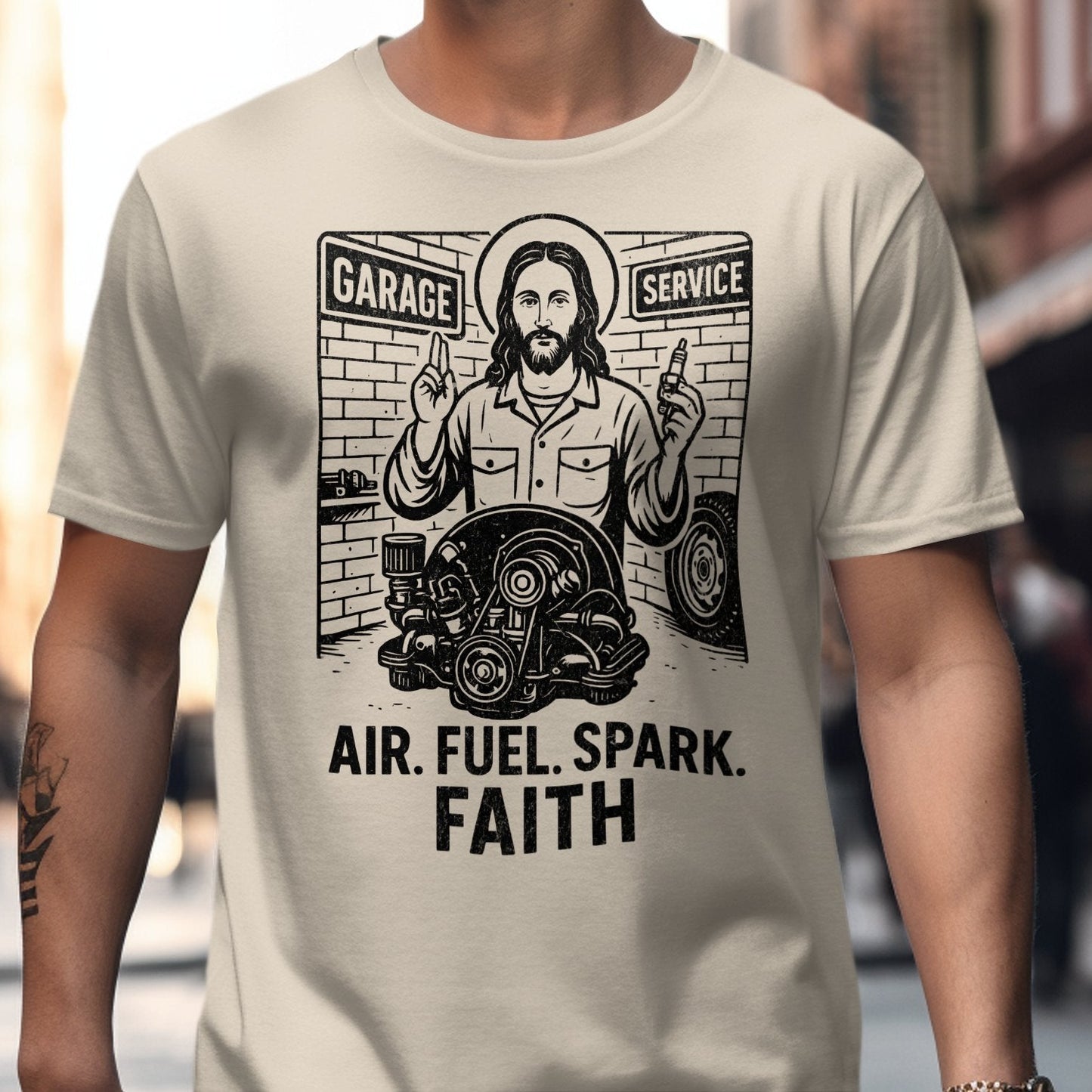 Air Fuel Spark Faith Graphic Tee Shirt product