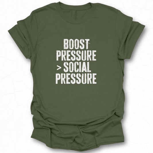 Boost Pressure Greater Than Social Pressure Product