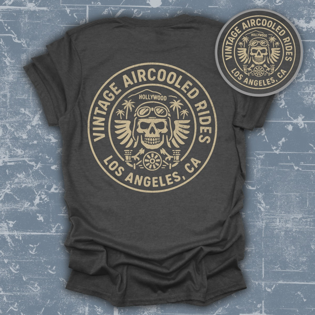 Vintage Aircooled Rides Los Angeles CA T-shirt product
