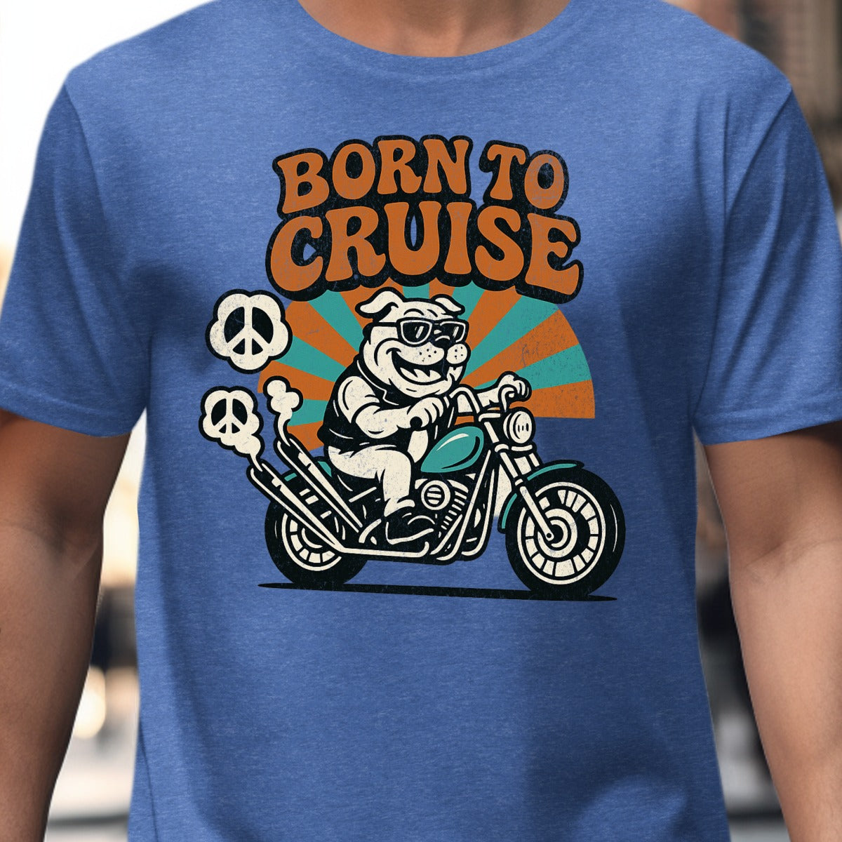 Born to Cruise Motorcycle Graphic T-Shirt product