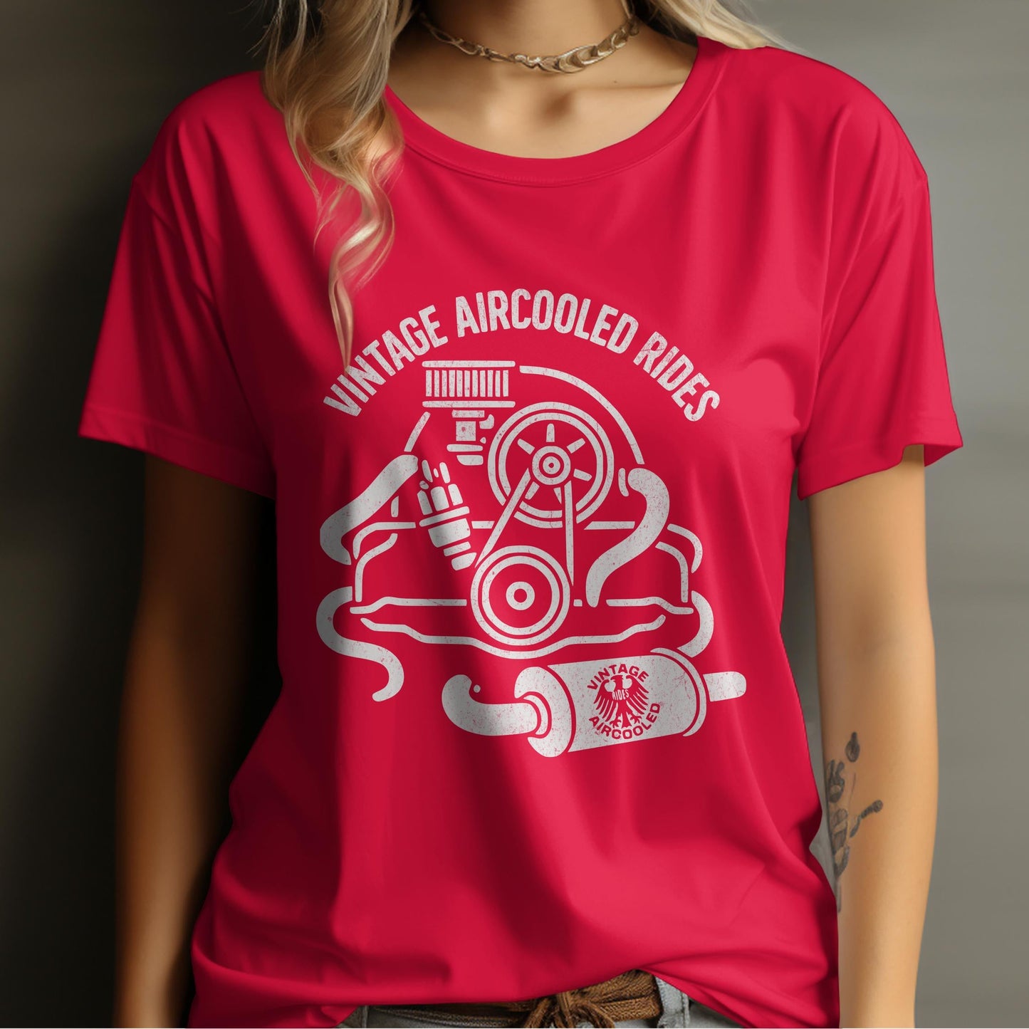 Vintage Aircooled Rides Graphic Tee product type