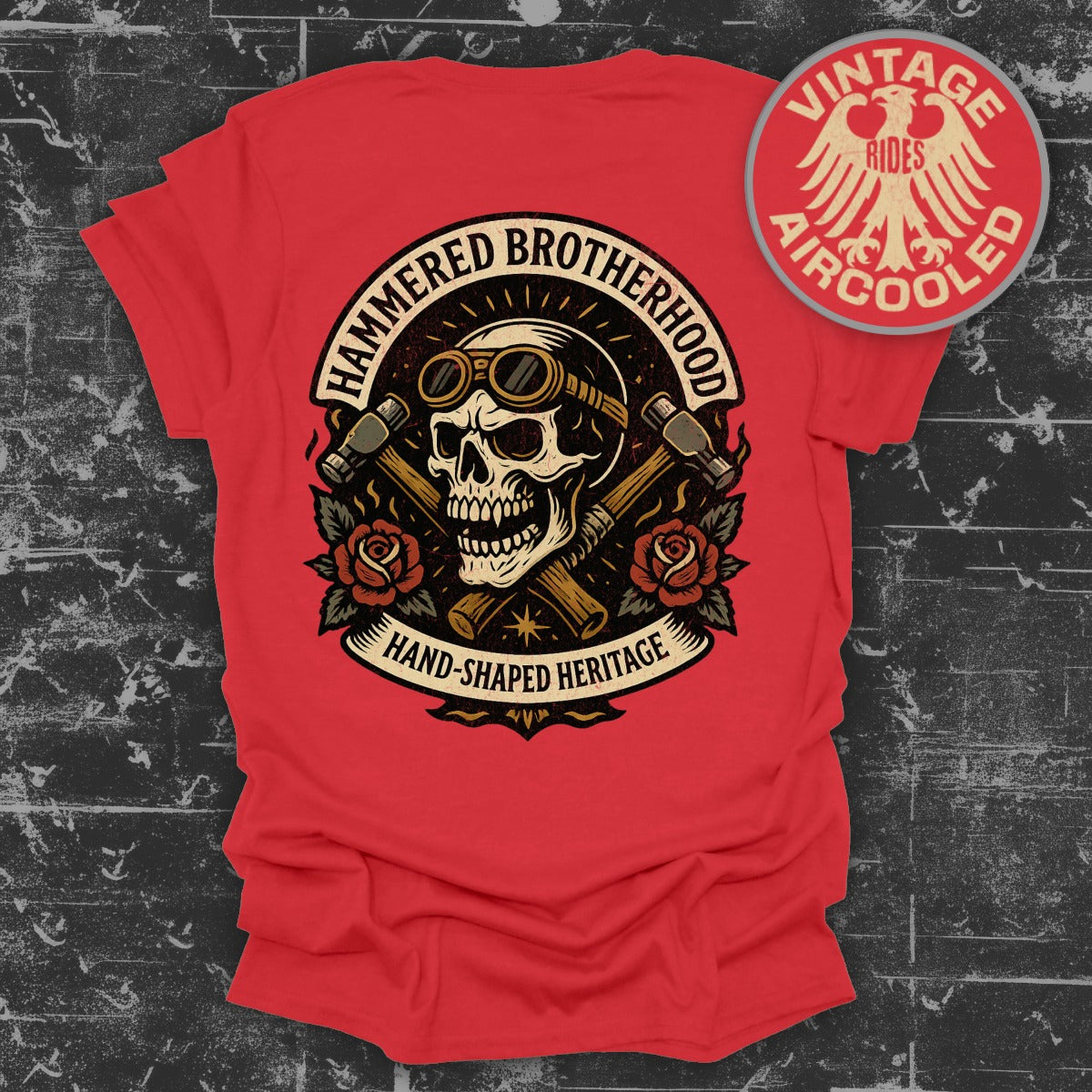 Hammered Brotherhood Vintage Rides Aircooled Top product type