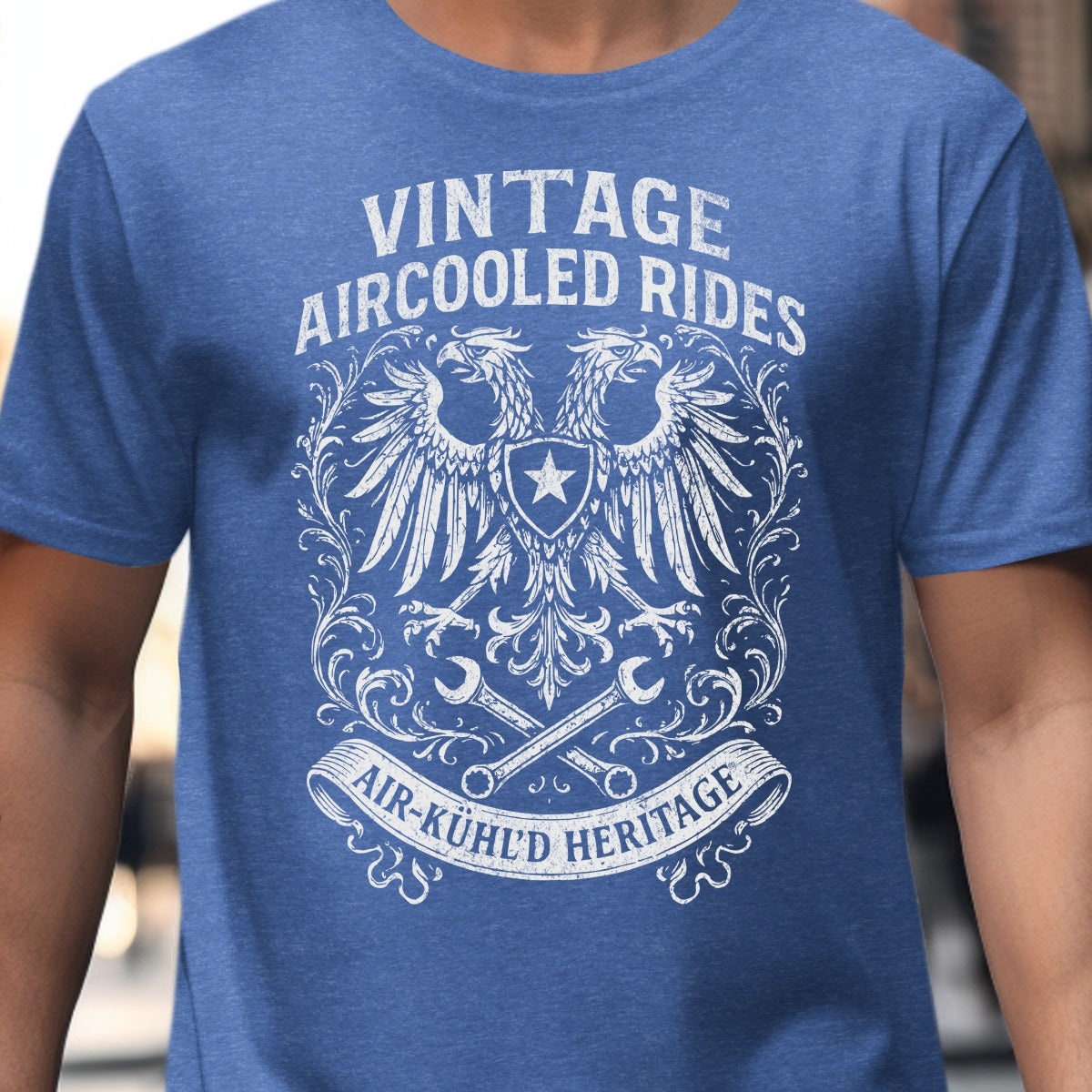 Vintage Aircooled Rides Air-Kuhl'd Heritage T-Shirt