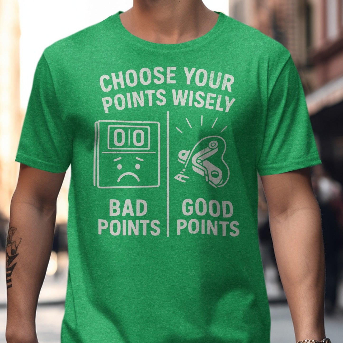 Choose Your Points Wisely Graphic T-shirt product