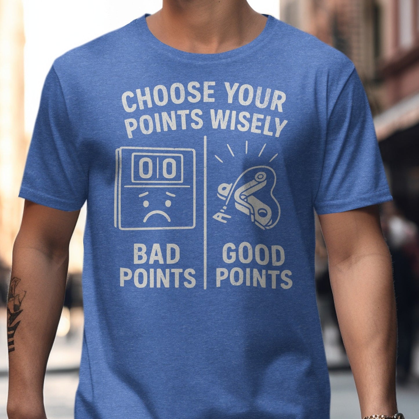 Choose Your Points Wisely Graphic Tee product
