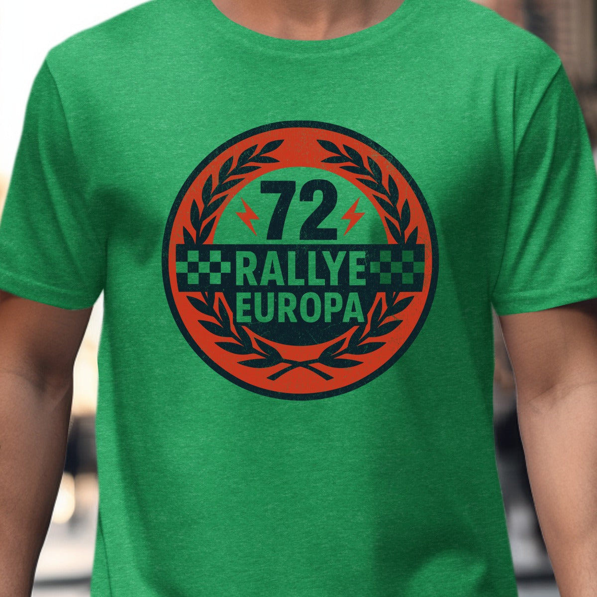 Rallye Europa 72 Graphic T Shirt for Lasting Style product type