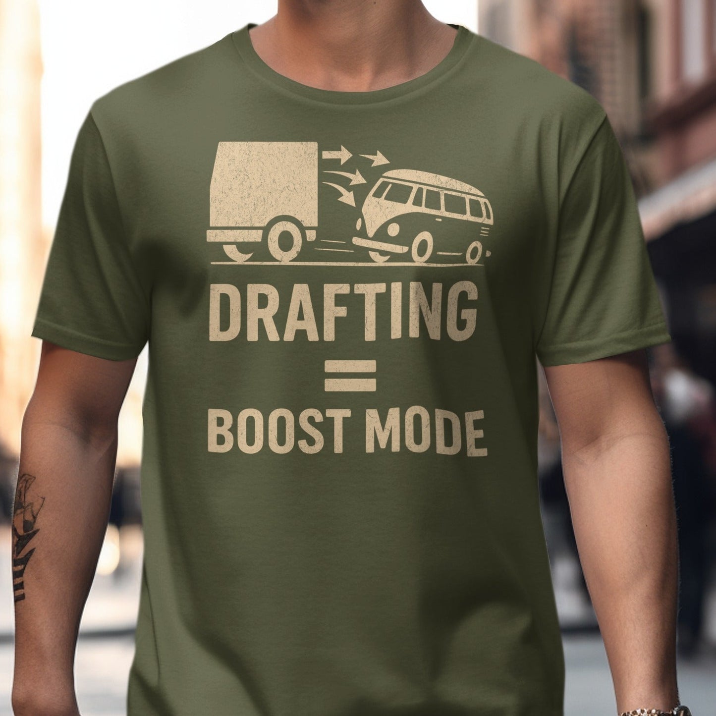 Drafting Boost Mode Graphic Tee Shirt product