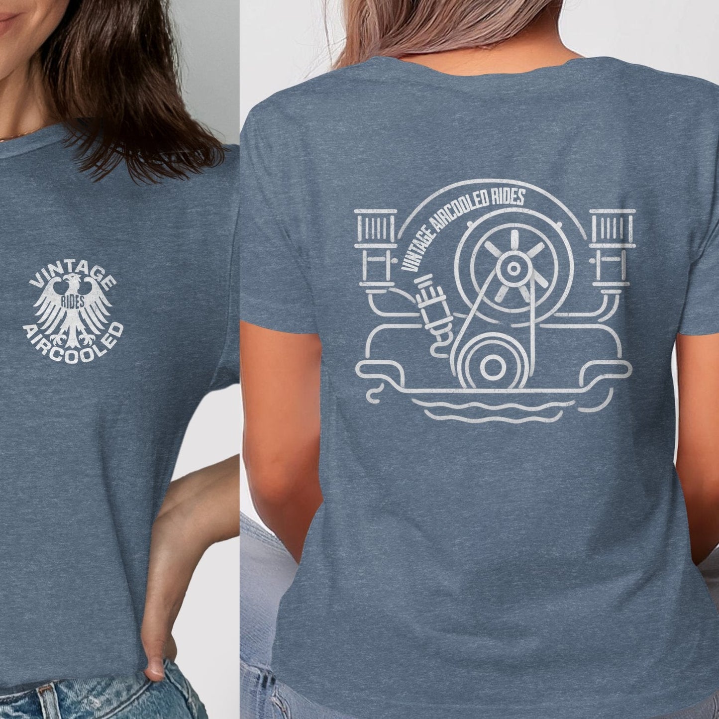 Vintage Aircooled Rides Graphic Tee product type