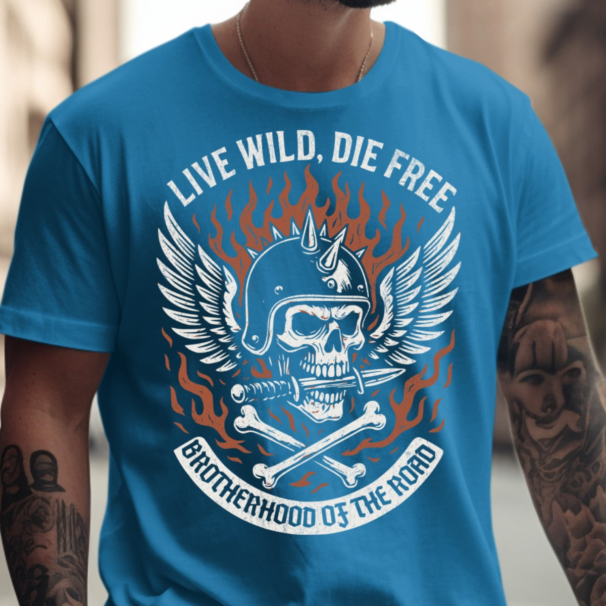 Live Wild Die Free Brotherhood of the Road product type