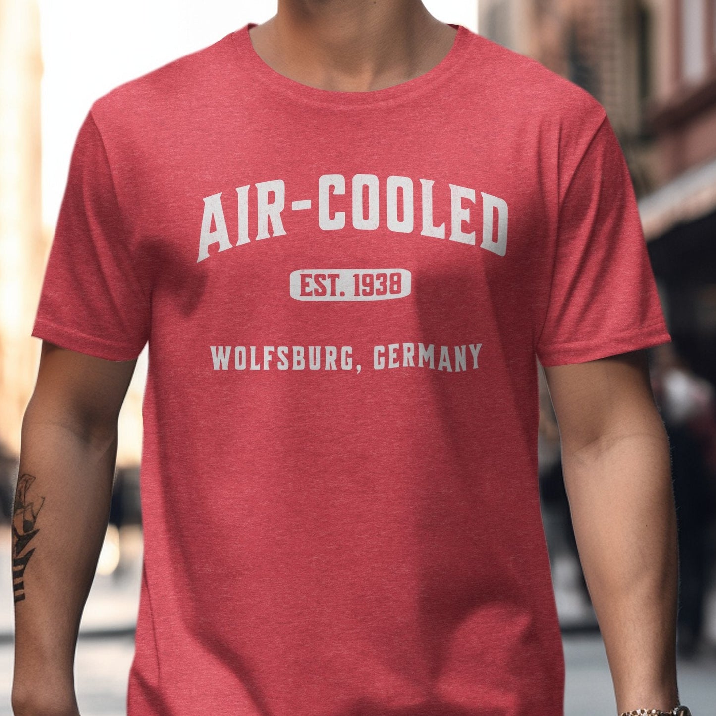 Air-Cooled Est 1938 Wolfsburg Germany T-shirt product