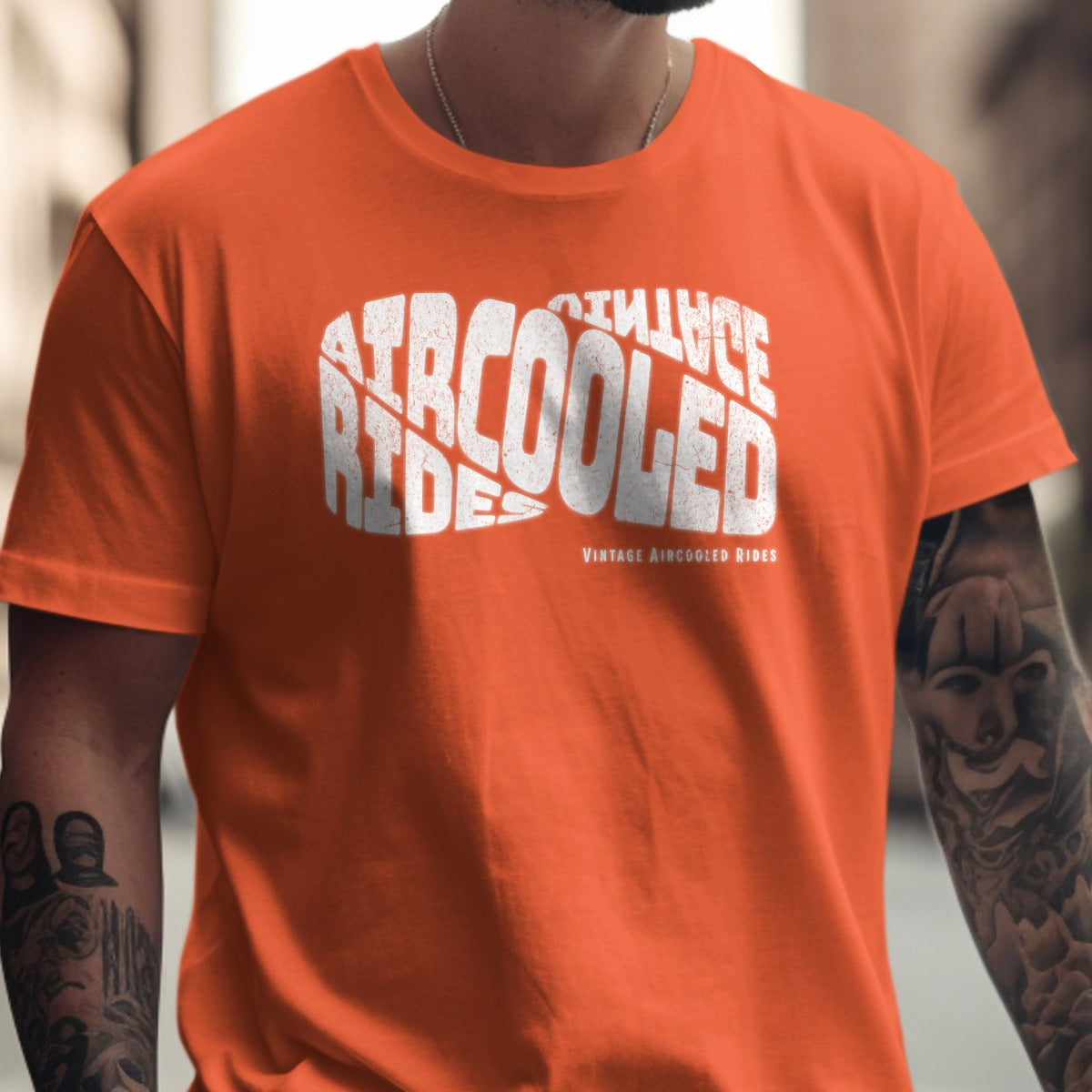 Vintage Aircooled Rides Print Graphic T-shirt product type