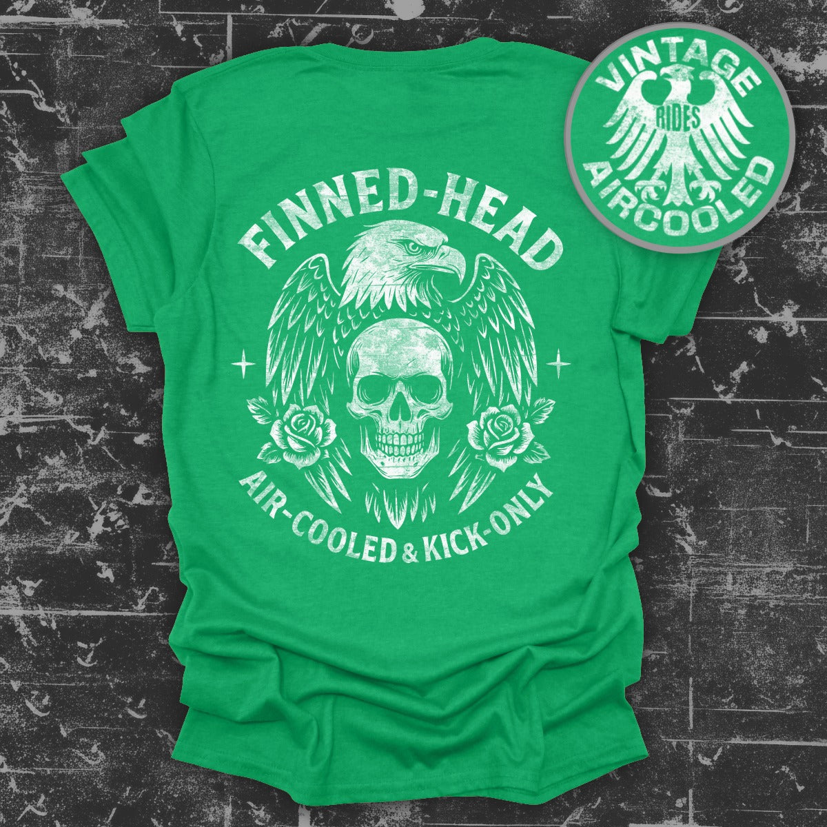 Finned-Head Air Cooled Kick-Only T-Shirt Vintage product