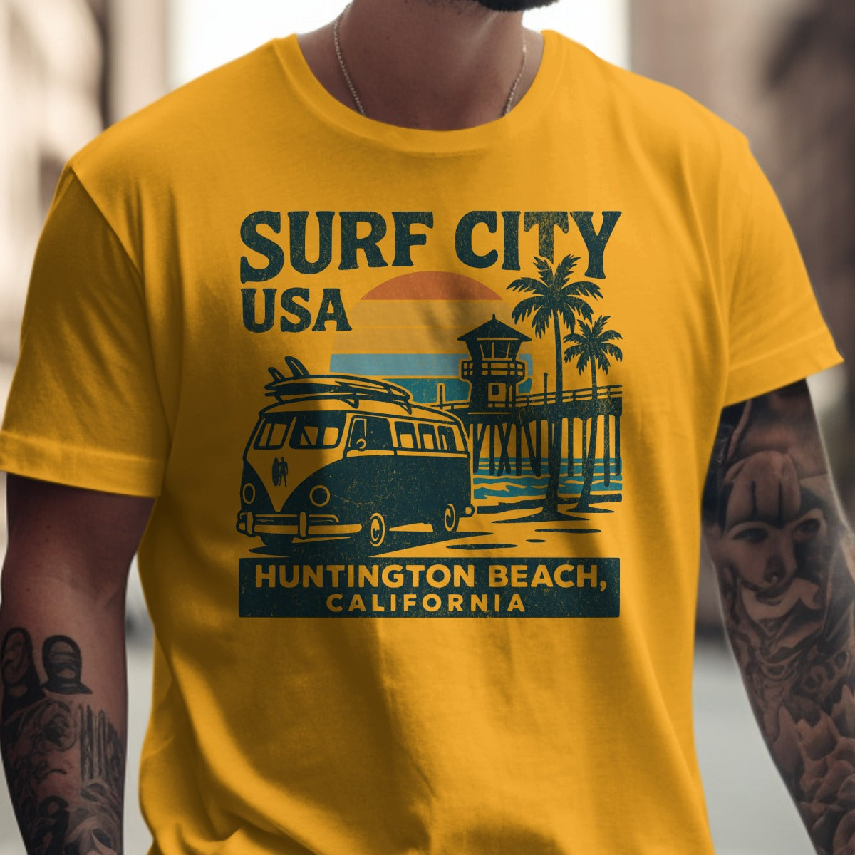 Surf City USA Huntington Beach California T-shirt product