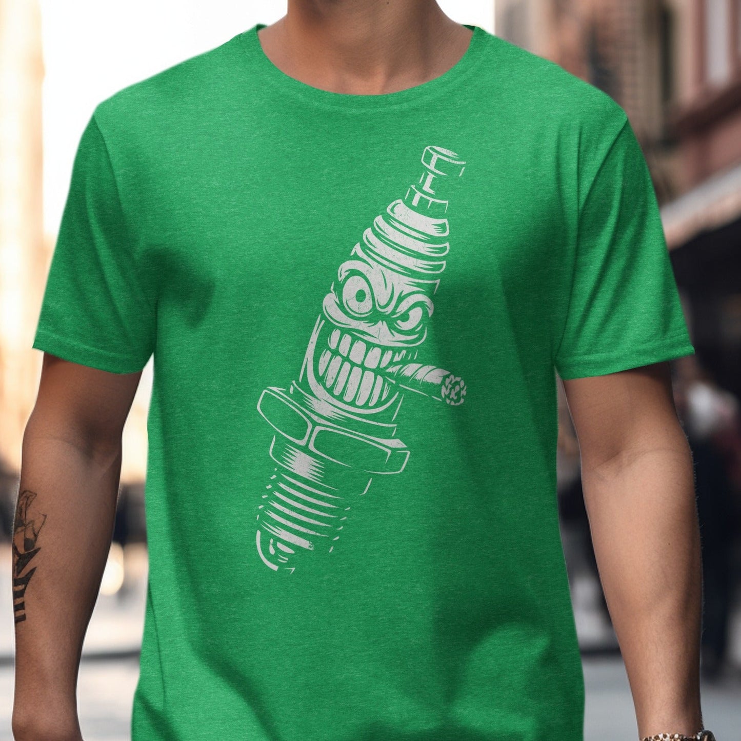 Spark Plug Character Design T-Shirt product