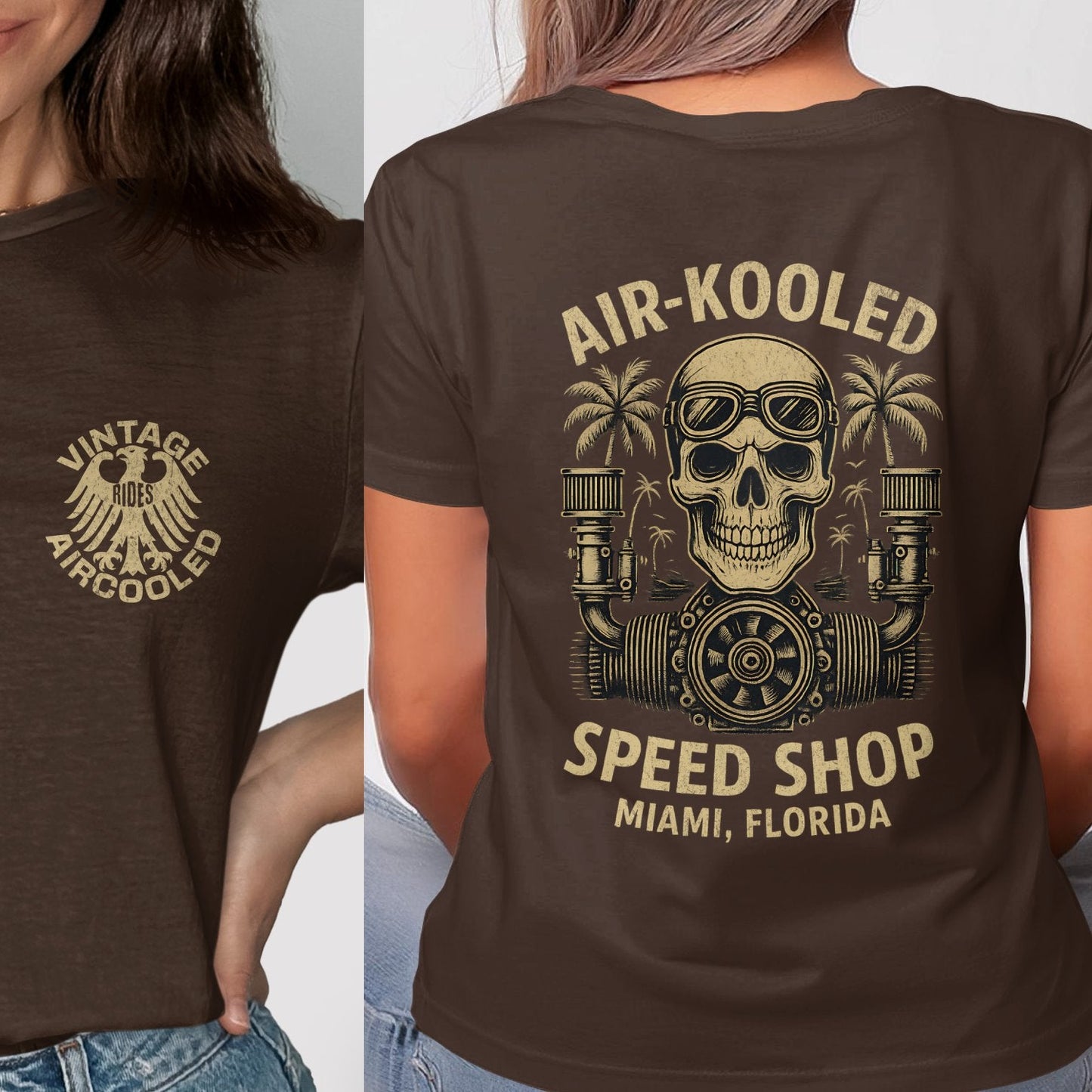 Air-Kooled Speed Shop Miami Florida T-Shirt product