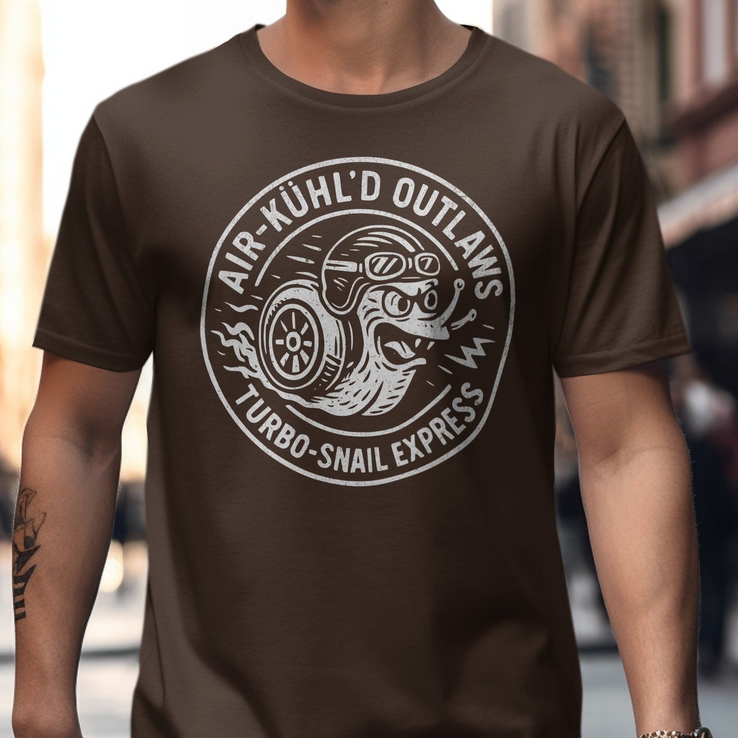 Air-Kuhl'd Outlaws Turbo-Snail Express T-Shirt Product