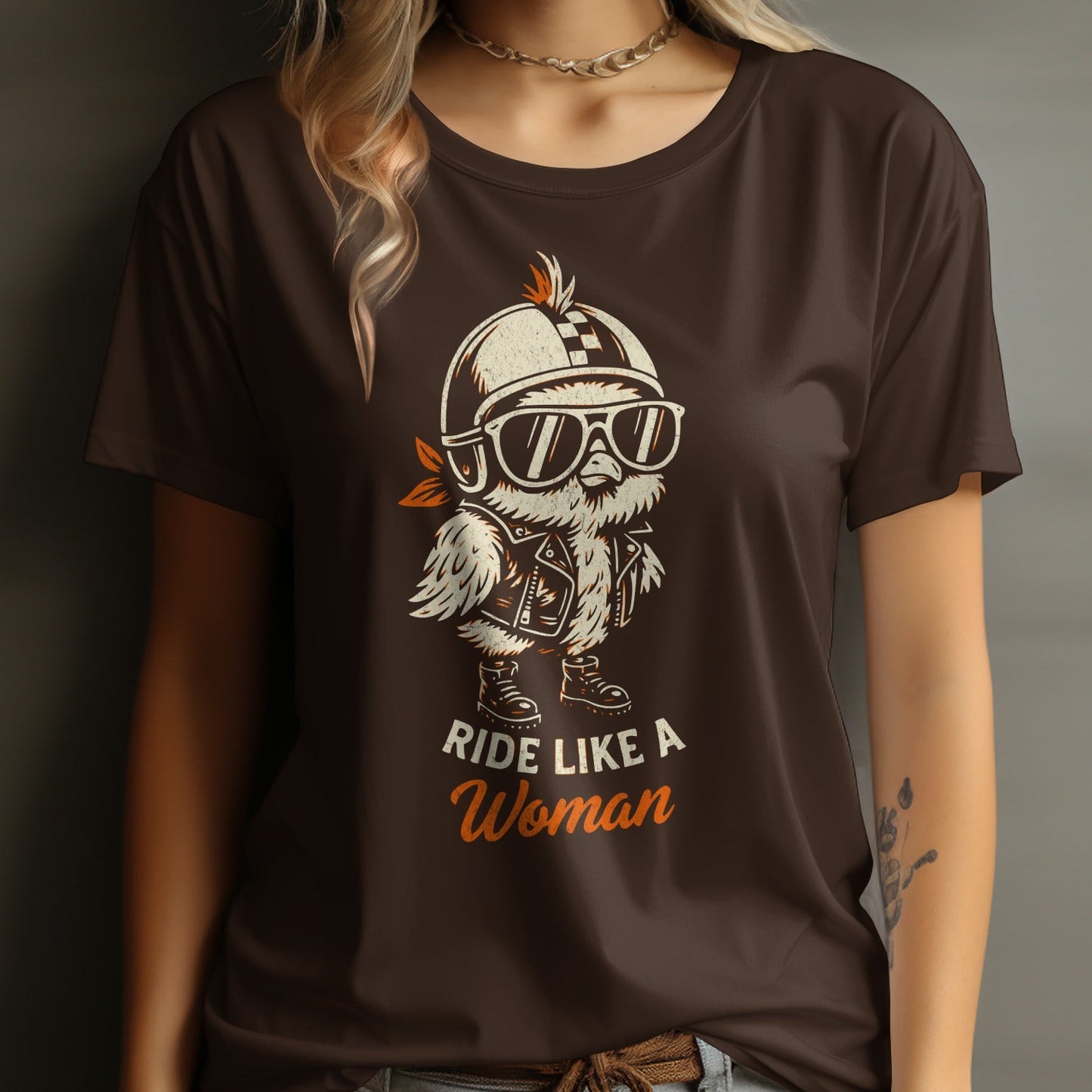Ride Like a Woman Graphic T-Shirt product
