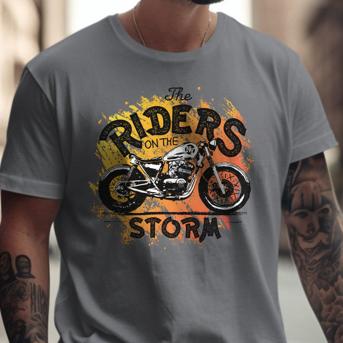 The Riders On The Storm Graphic Tee product