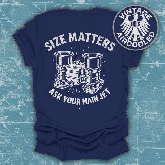 Size Matters Ask Your Main Jet Vintage Shirt product
