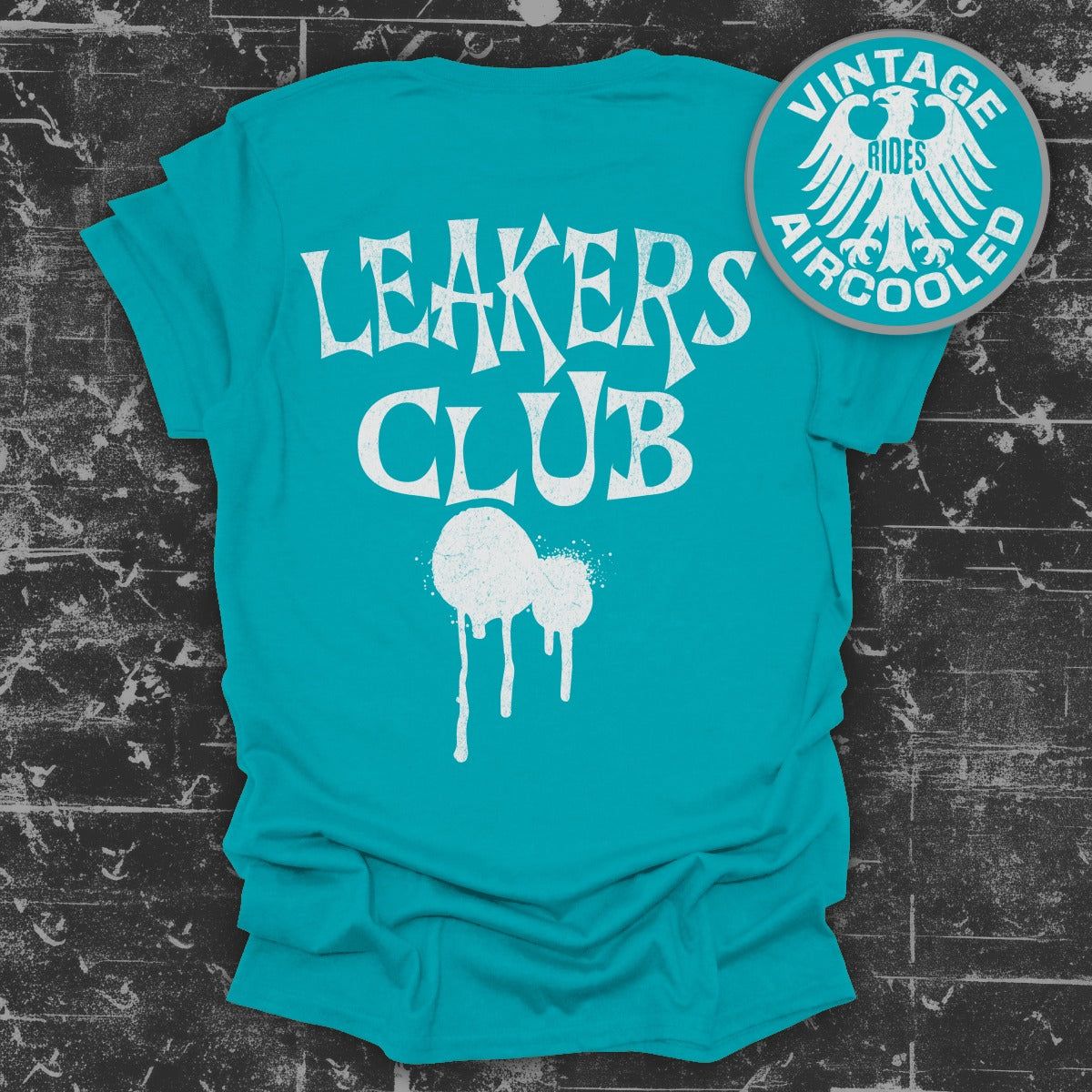 Leakers Club Graphic Tee Vintage Rides Aircooled product type