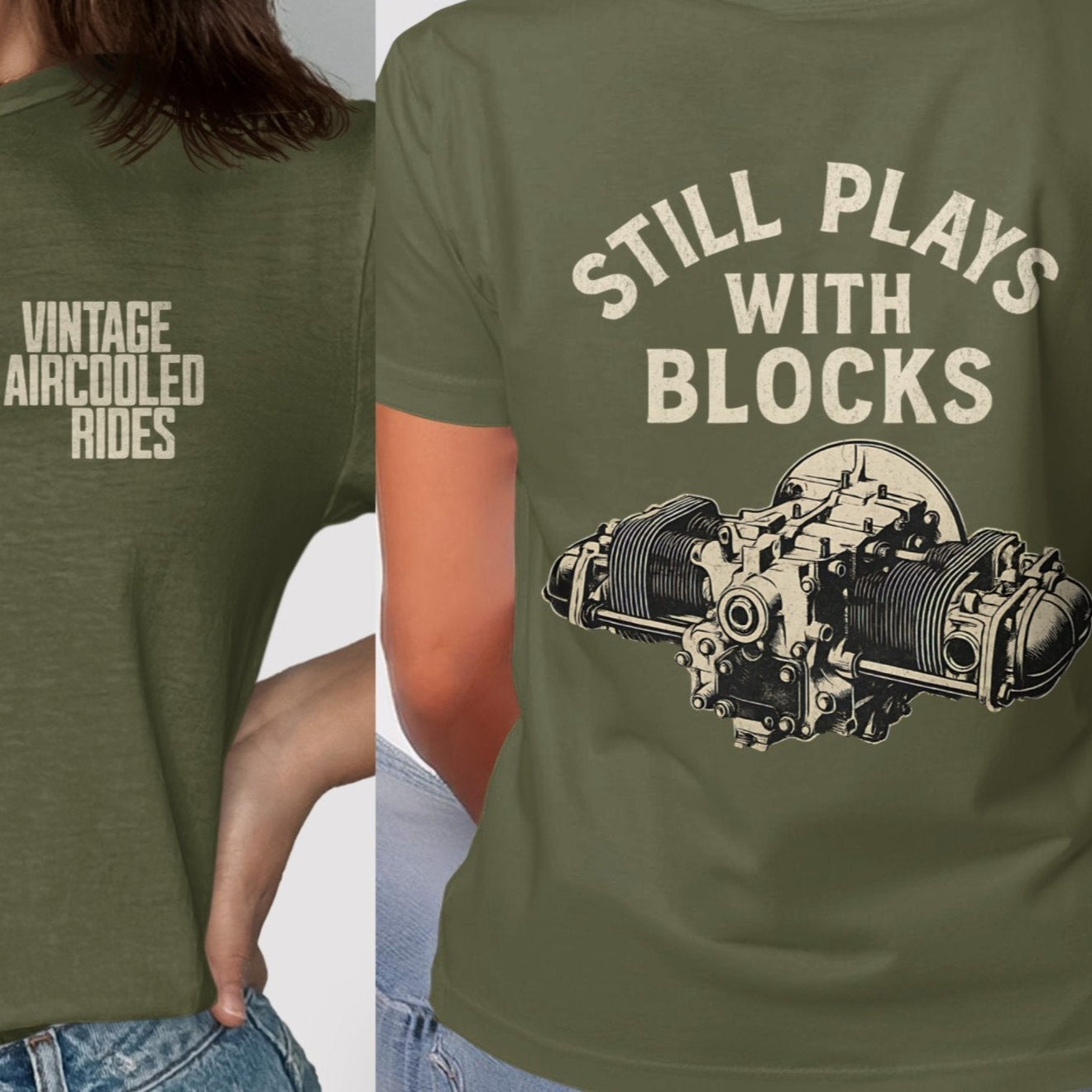 Vintage Aircooled Rides Still Plays with Blocks product type