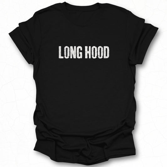 Long Hood Graphic Tee Ideal for Casual Wear