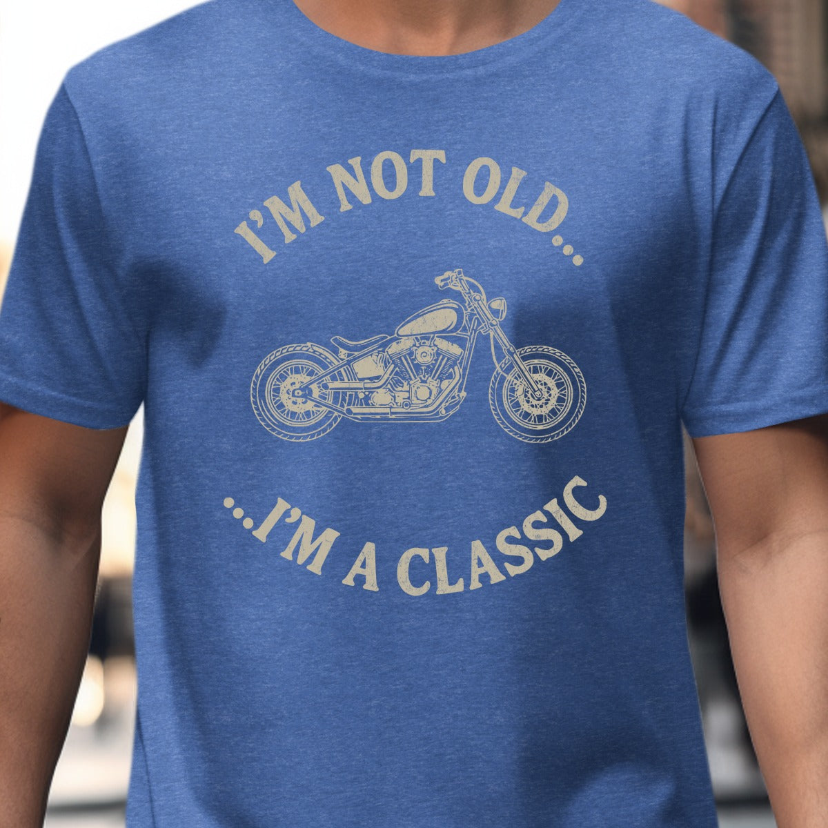 I'M NOT OLD I'M A CLASSIC Motorcycle T-Shirt product type