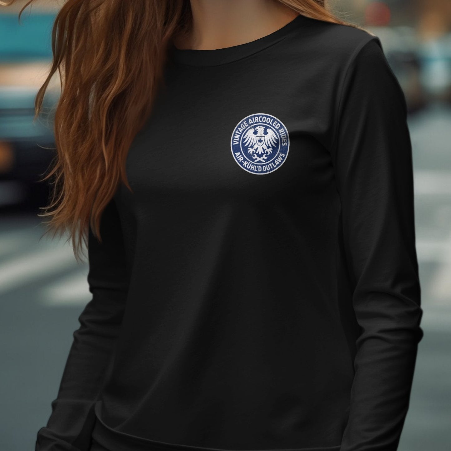 U.S. AIRFORCE BLACK LONG SLEEVE SHIRT PRODUCT