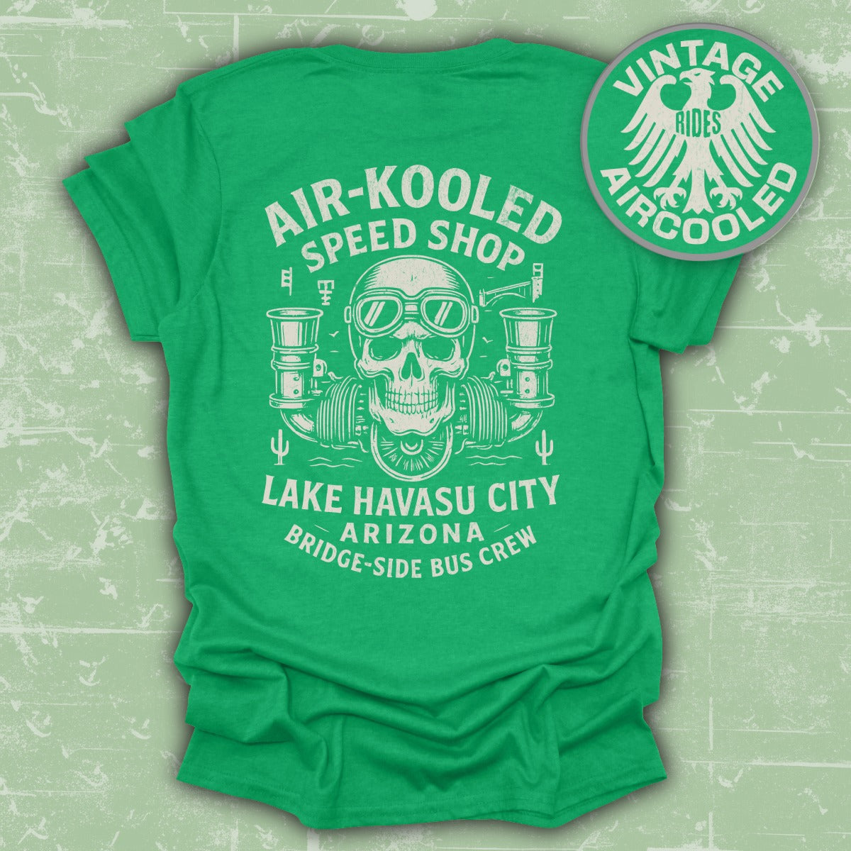 Air-Kooled Speed Shop Graphic Tee Vintage Product
