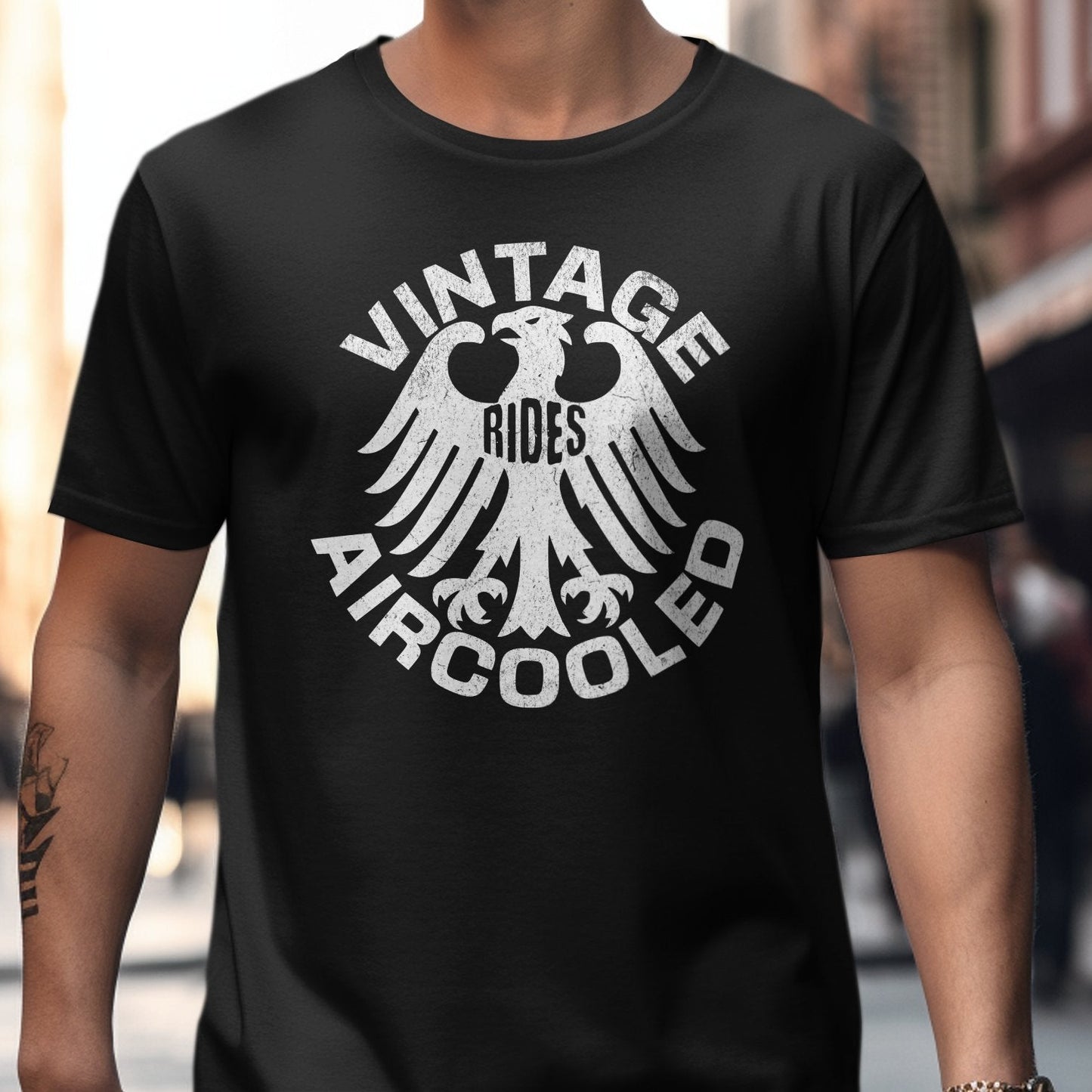 Vintage Rides Aircooled Graphic Tee product