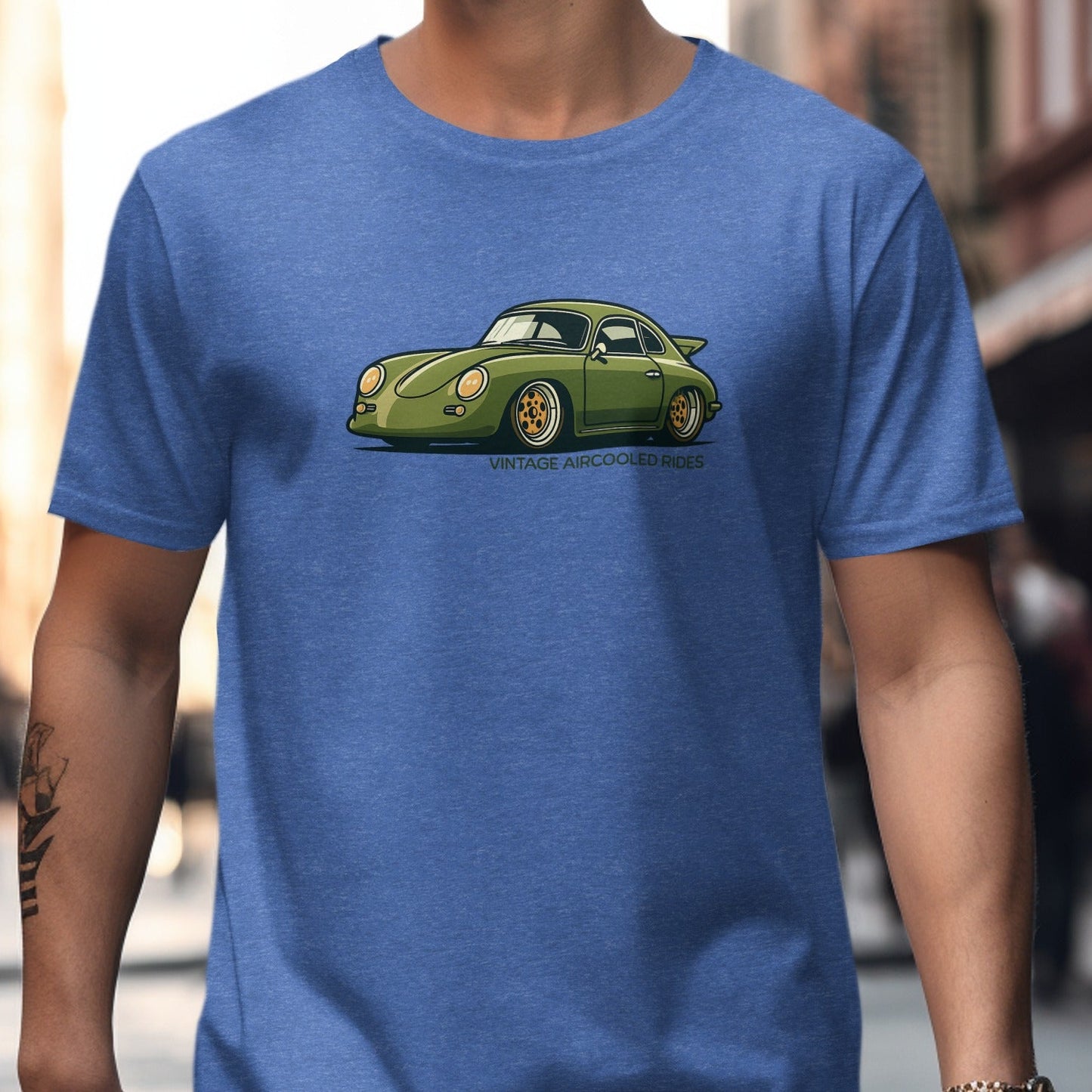 Vintage Aircooled Rides Illustrated Tee Shirt product