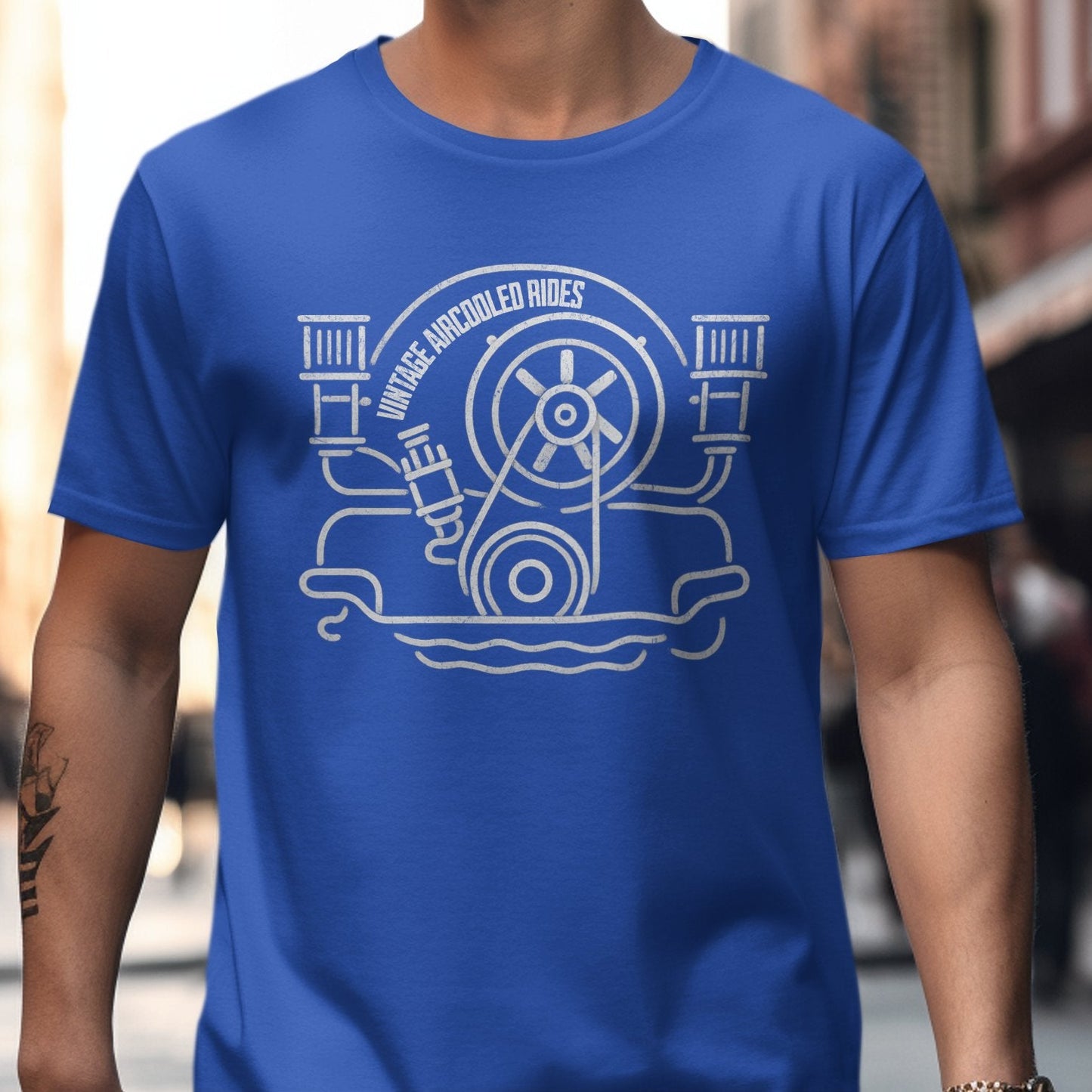 Unique Handled Rides Graphic Print T-Shirt product type