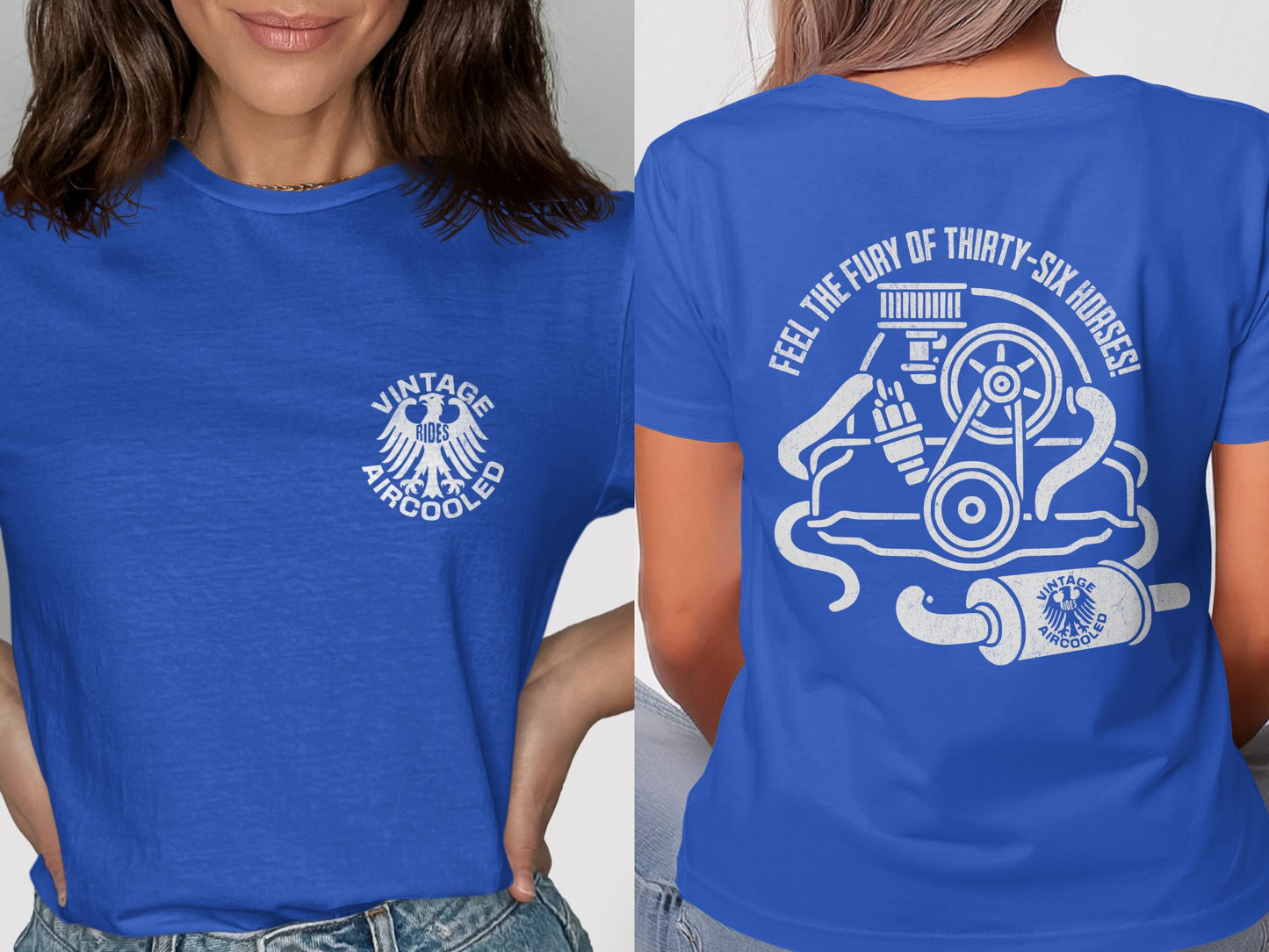 Vintage Aircooled Thirty-Six Horses T-shirt product