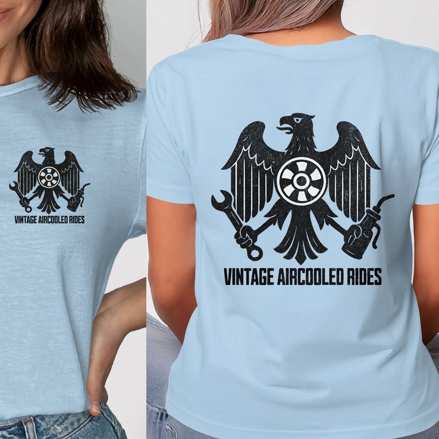 Vintage Aircooled Rides Graphic Tee product