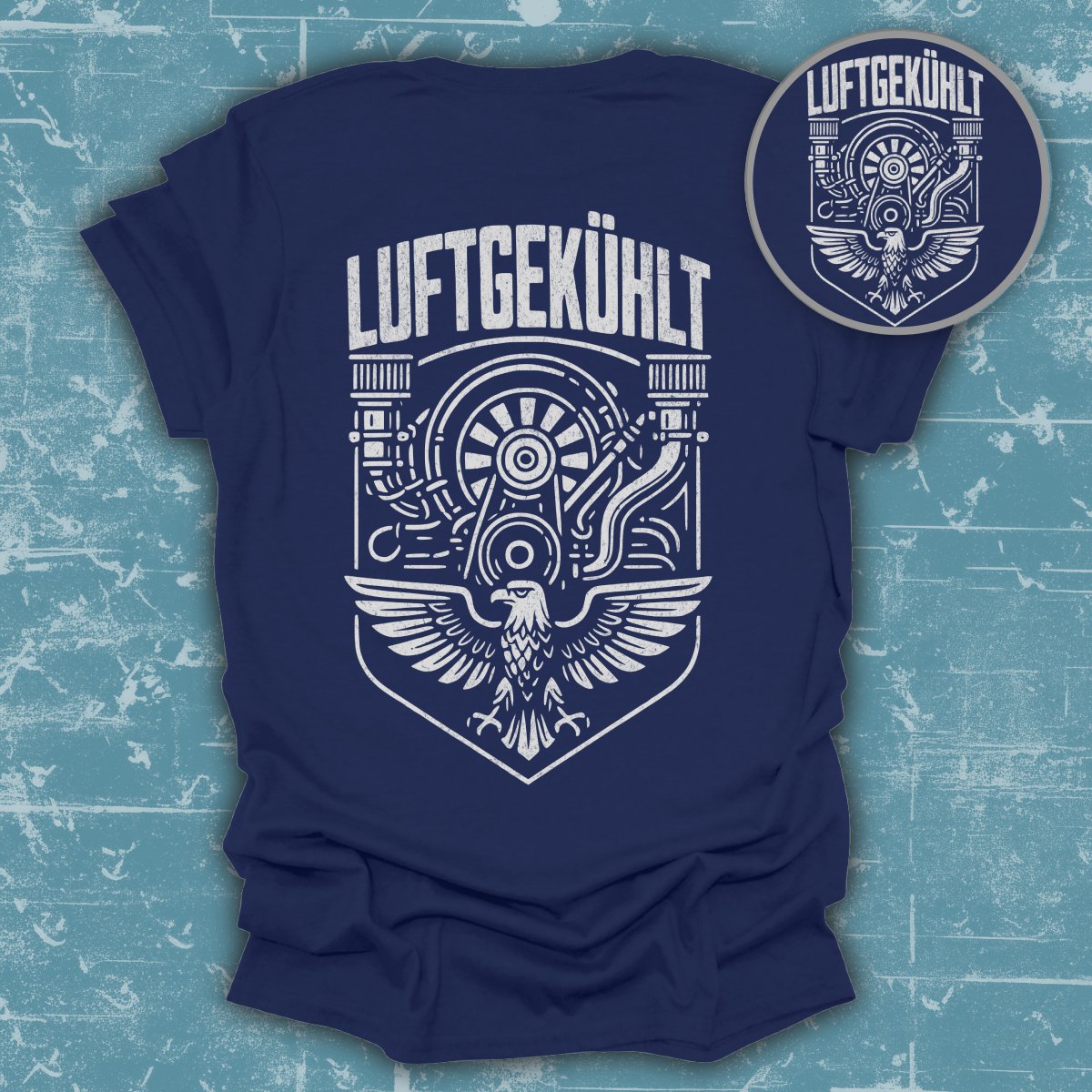 Luftgekühlt Engine and Eagle Graphic T-shirt product type