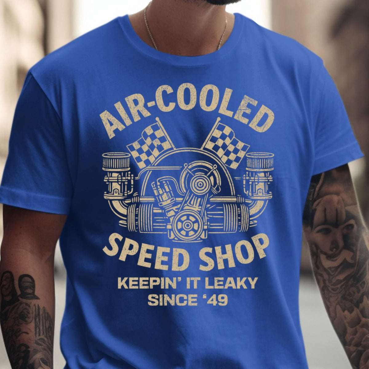 Air-Cooled Speed Shop Keepin' It Leaky T-Shirt product