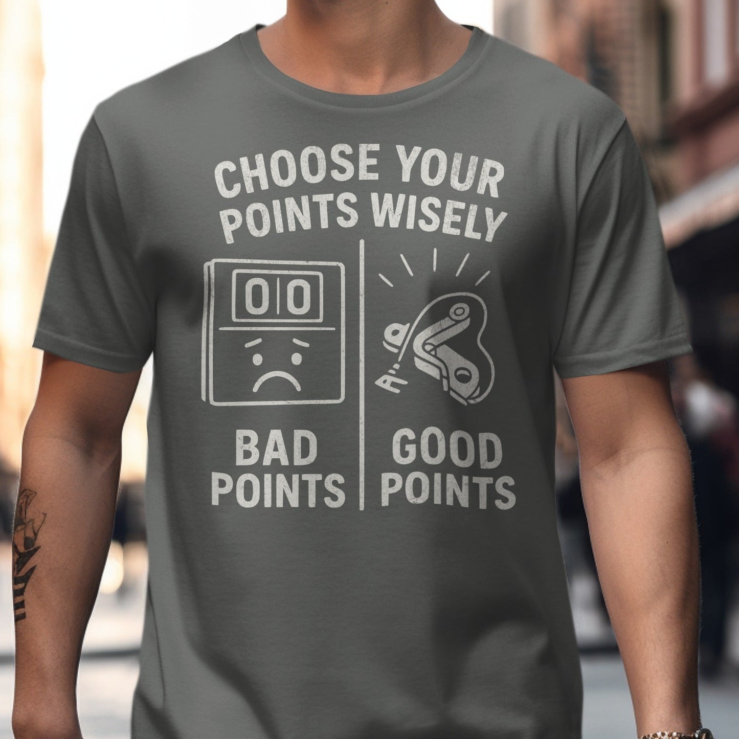 Choose Your Points Wisely Graphic T-Shirt product