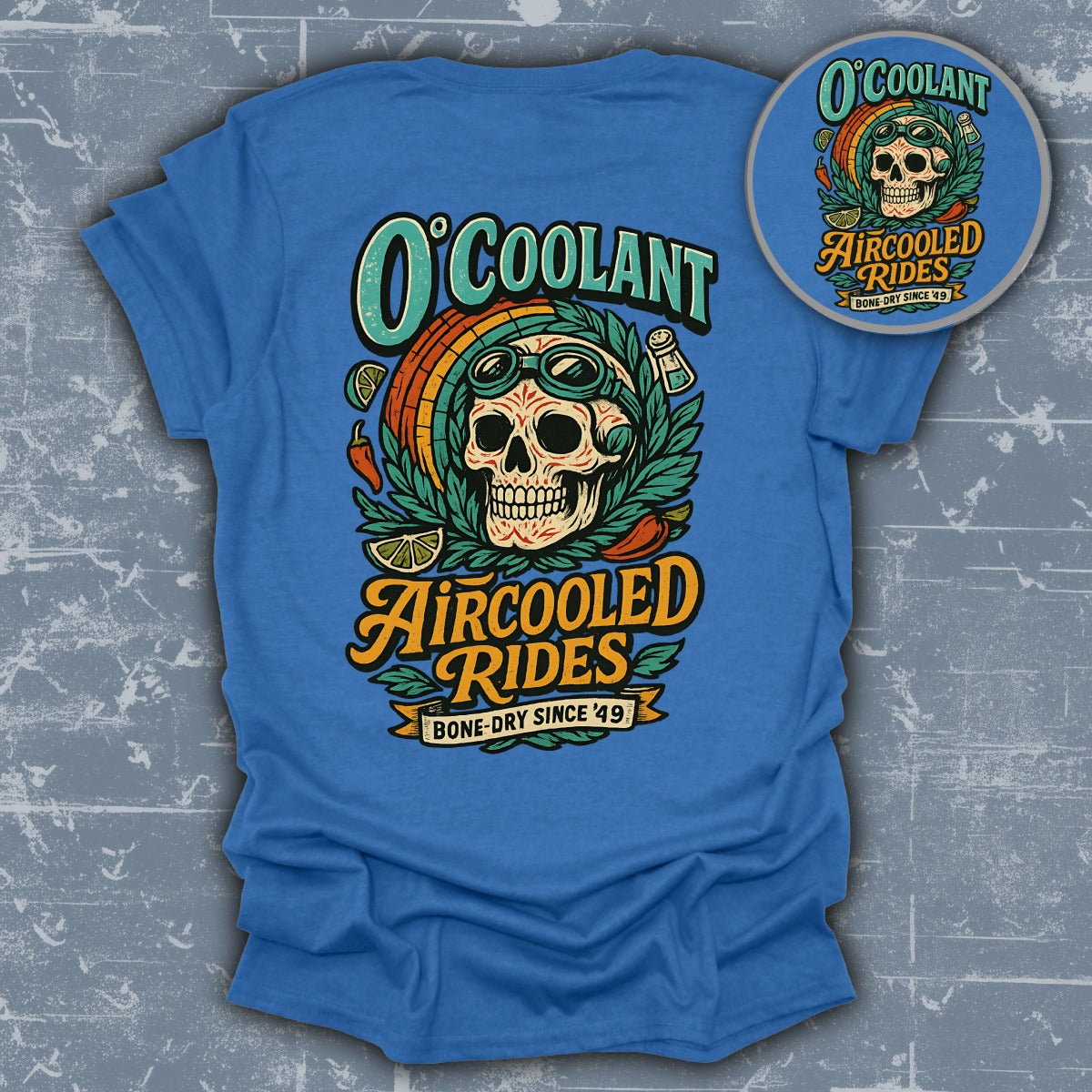 Bone Dry Since 49 Skull T-shirt product type