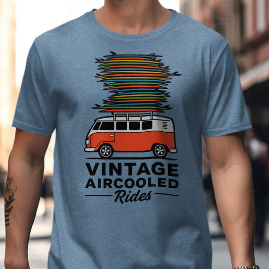 Vintage Aircooled Rides Graphic T-Shirt product type