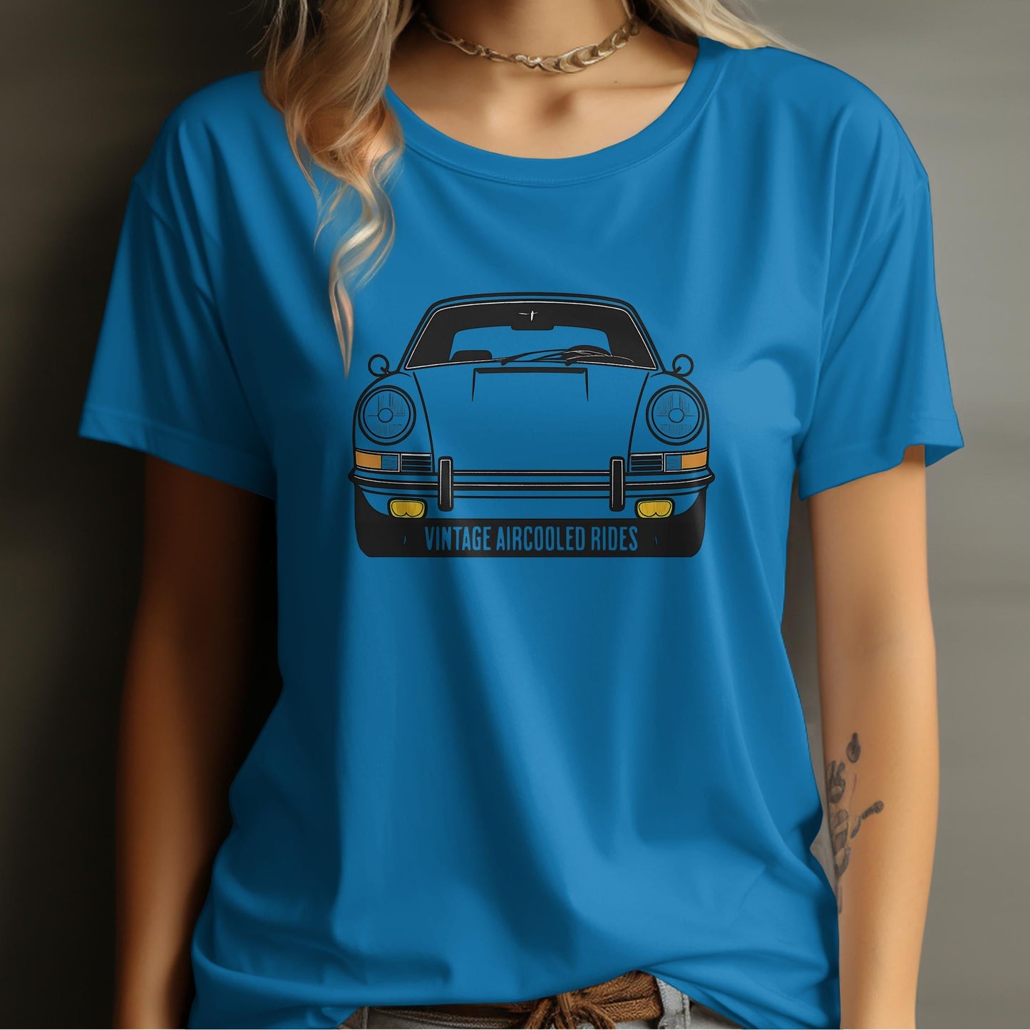 Vintage Aircooled Rides Graphic Printed T-Shirt product type