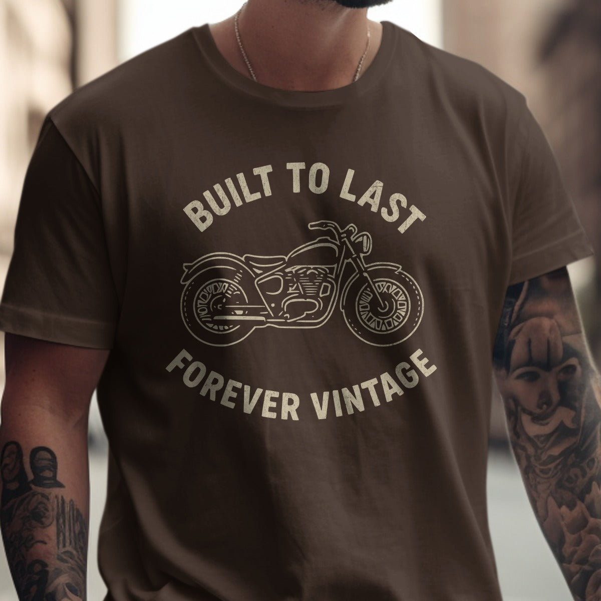 Built to Last Forever Vintage Printed T-Shirt product type