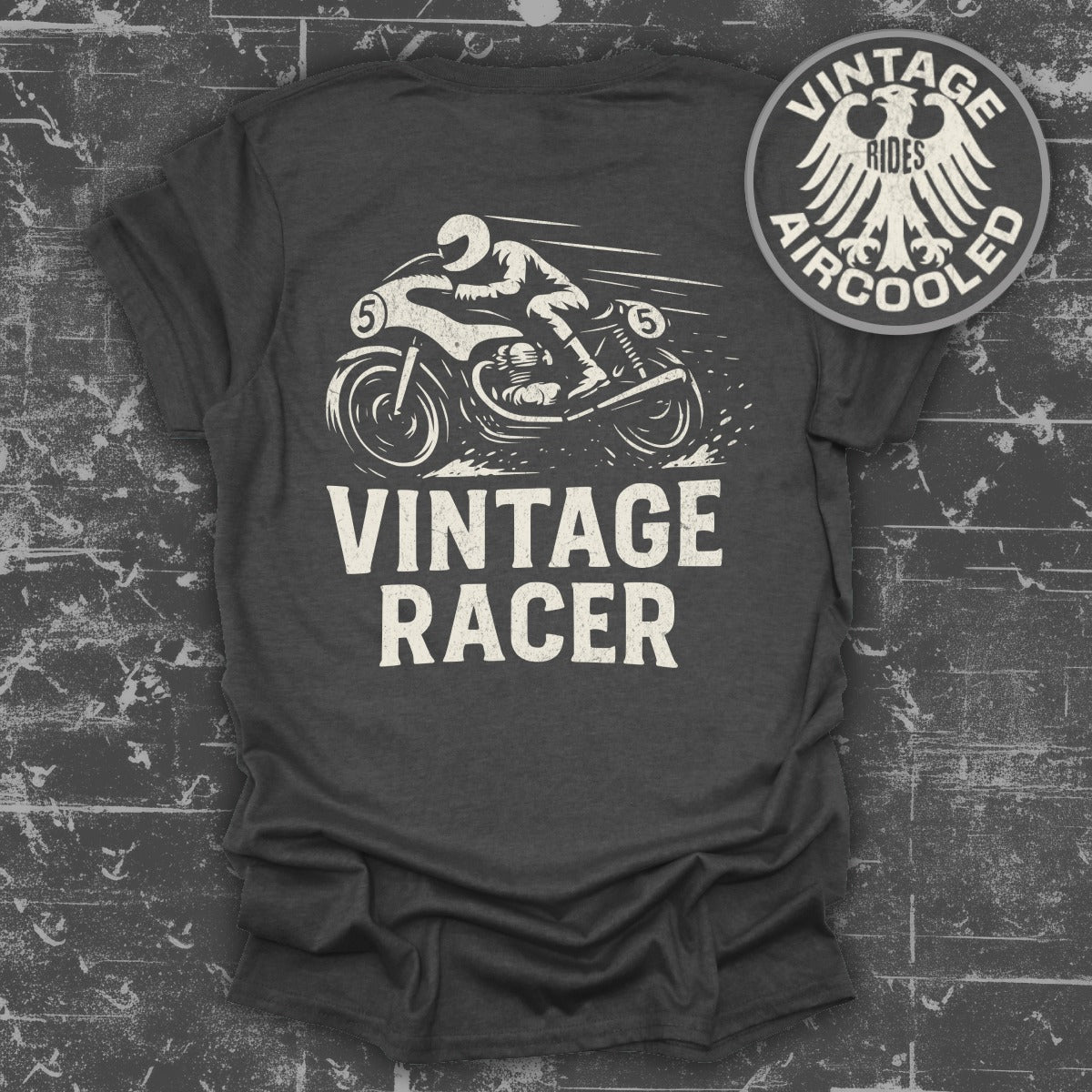 Vintage Racer Motorcycle Graphic T-Shirt product