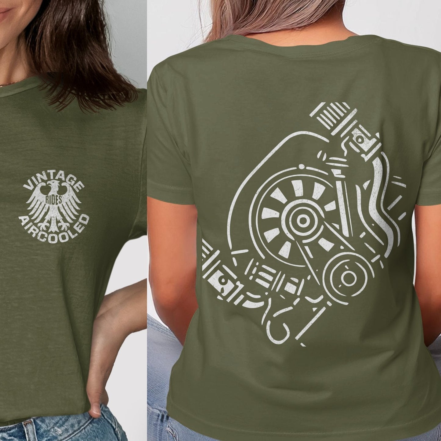 Vintage Aircooled Graphic Print T Shirt product type