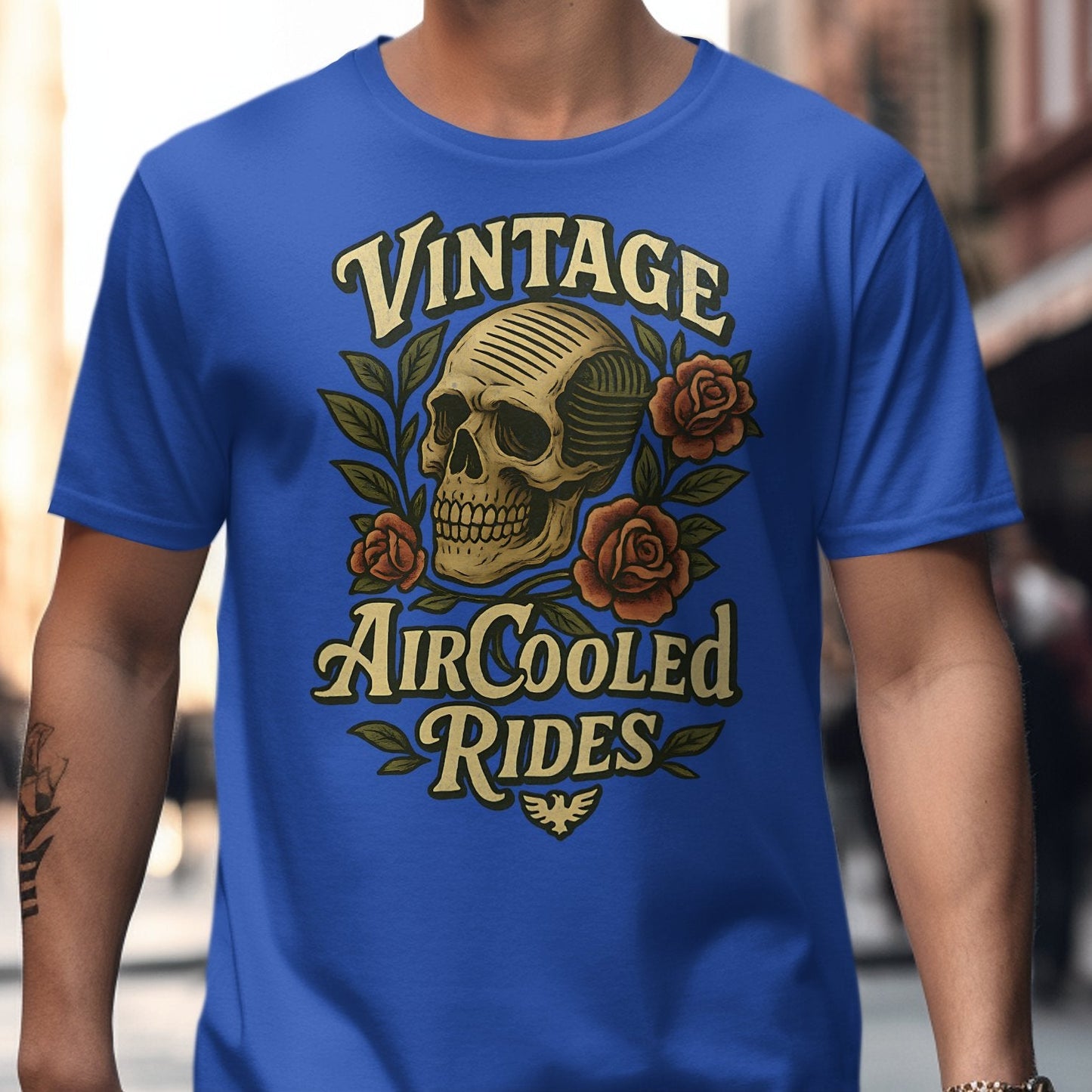 Vintage Air Cooled Rides Skull Design product type