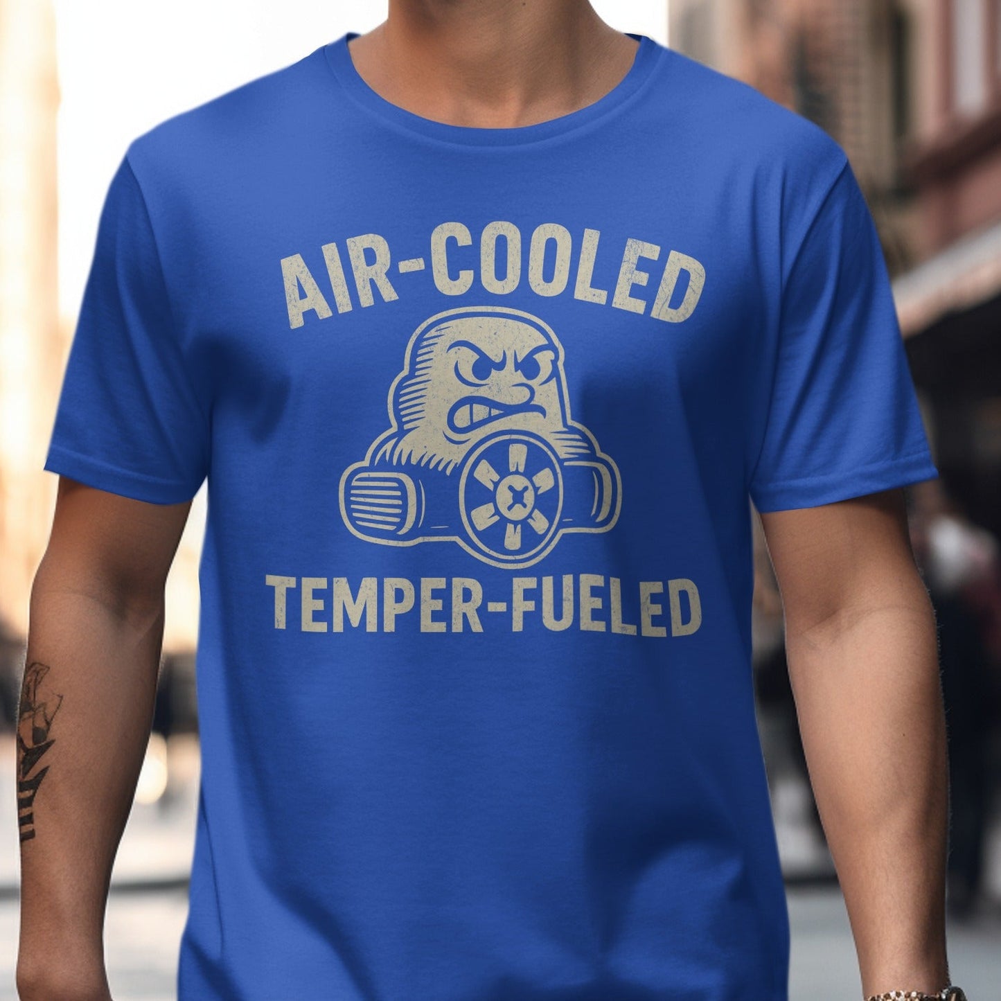 Air-Cooled Temper-Fueled Graphic T-Shirt product