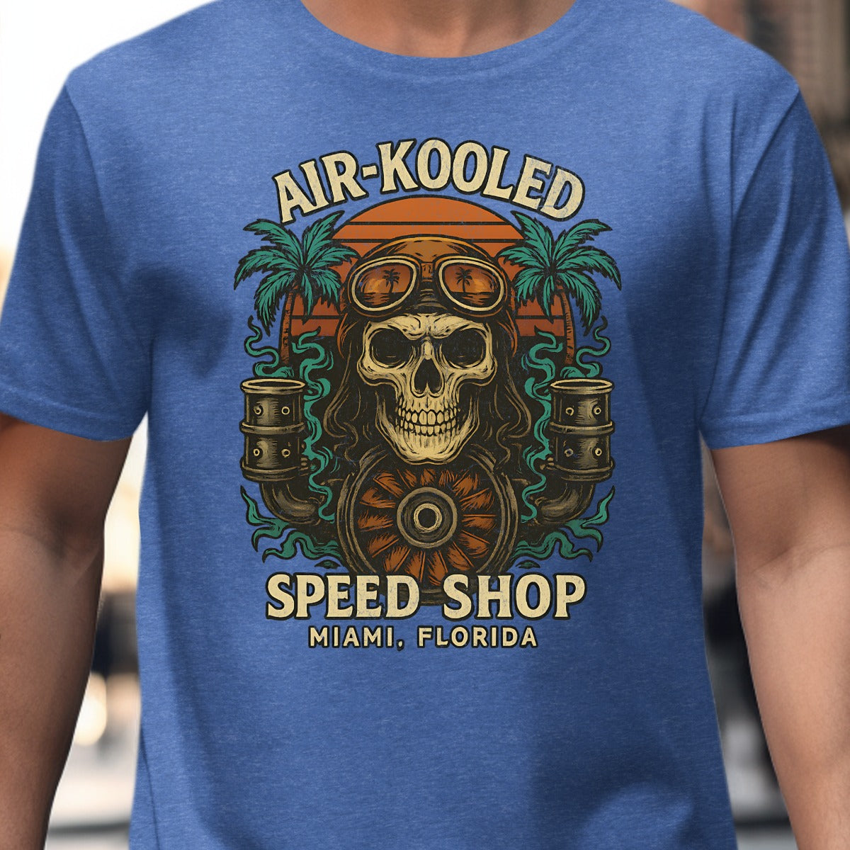 Air-Kooled Speed Shop Miami Florida T-shirt product